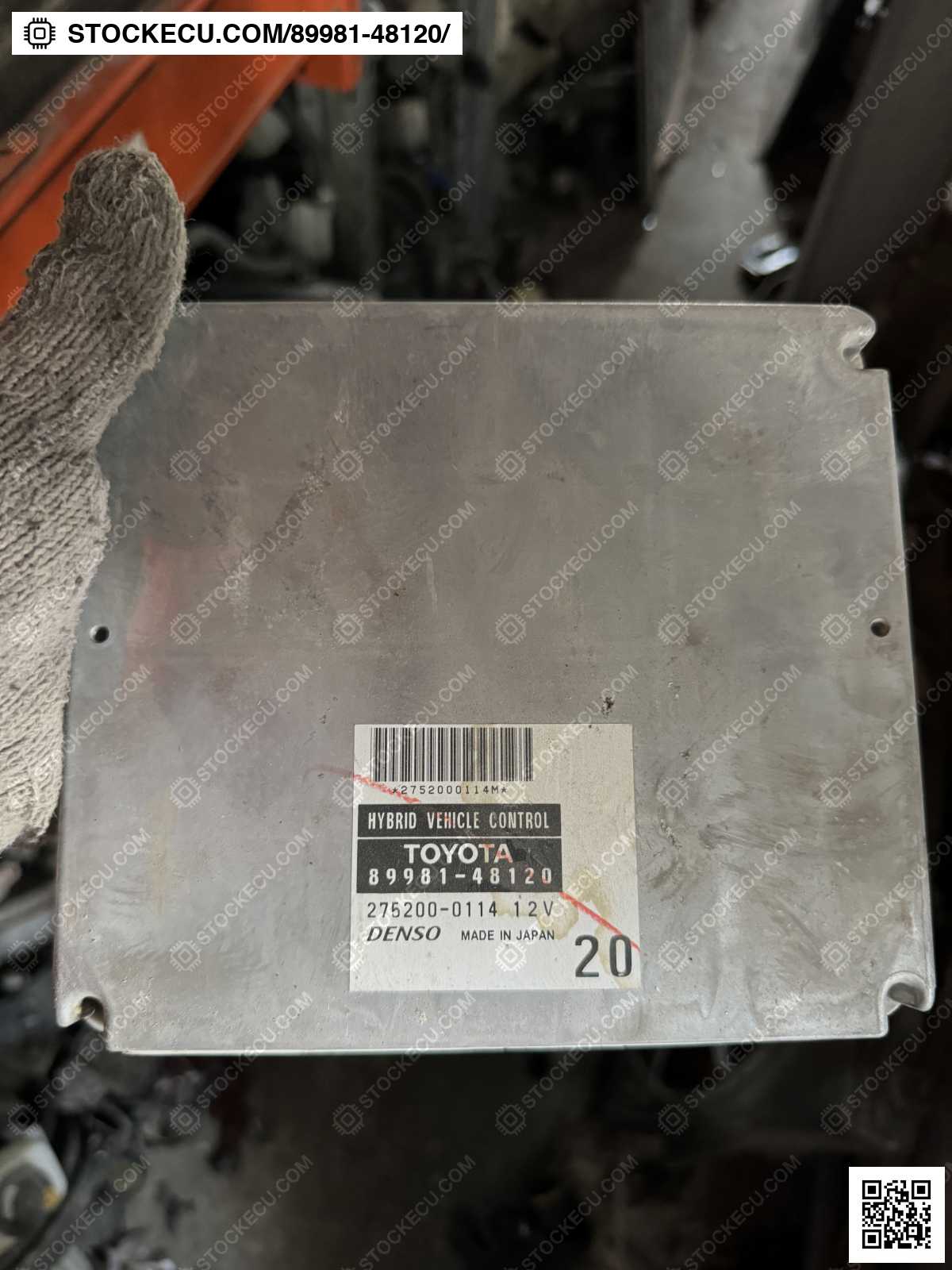 ECU Computer Engine Control 89981-48120 for TOYOTA KLUGER V MHU28W 2005