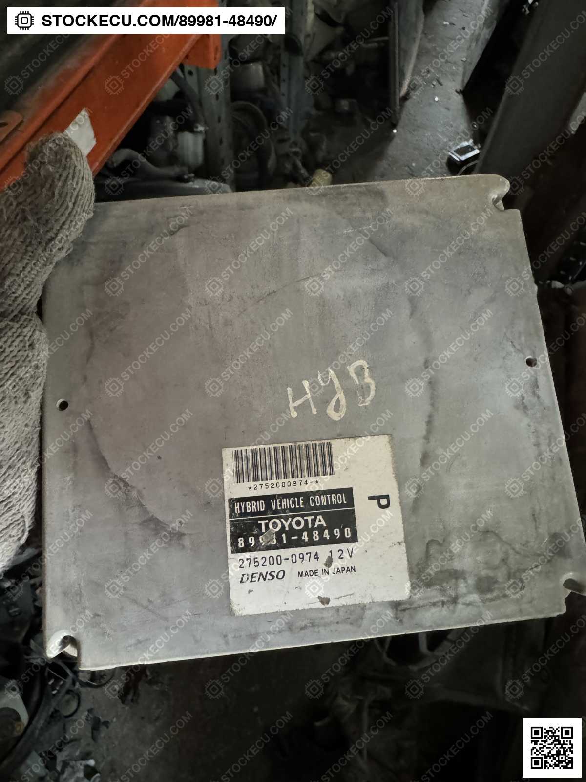 ECU Computer Engine Control 89981-48490 for TOYOTA HARRIER MHU38W 2005