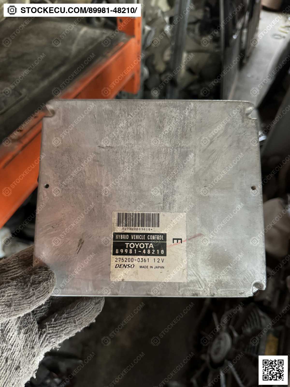 ECU Computer Engine Control 89981-48210 for TOYOTA HARRIER MHU38W 2005