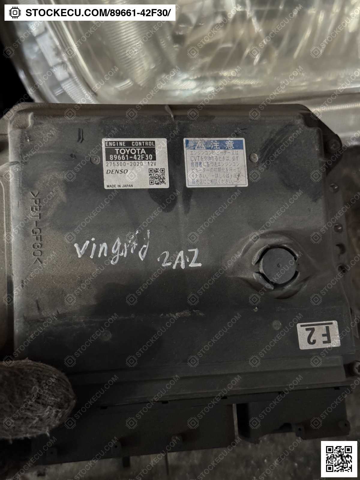 ECU Computer Engine Control 89661-42F30 for TOYOTA RAV4 ACA33W 2007