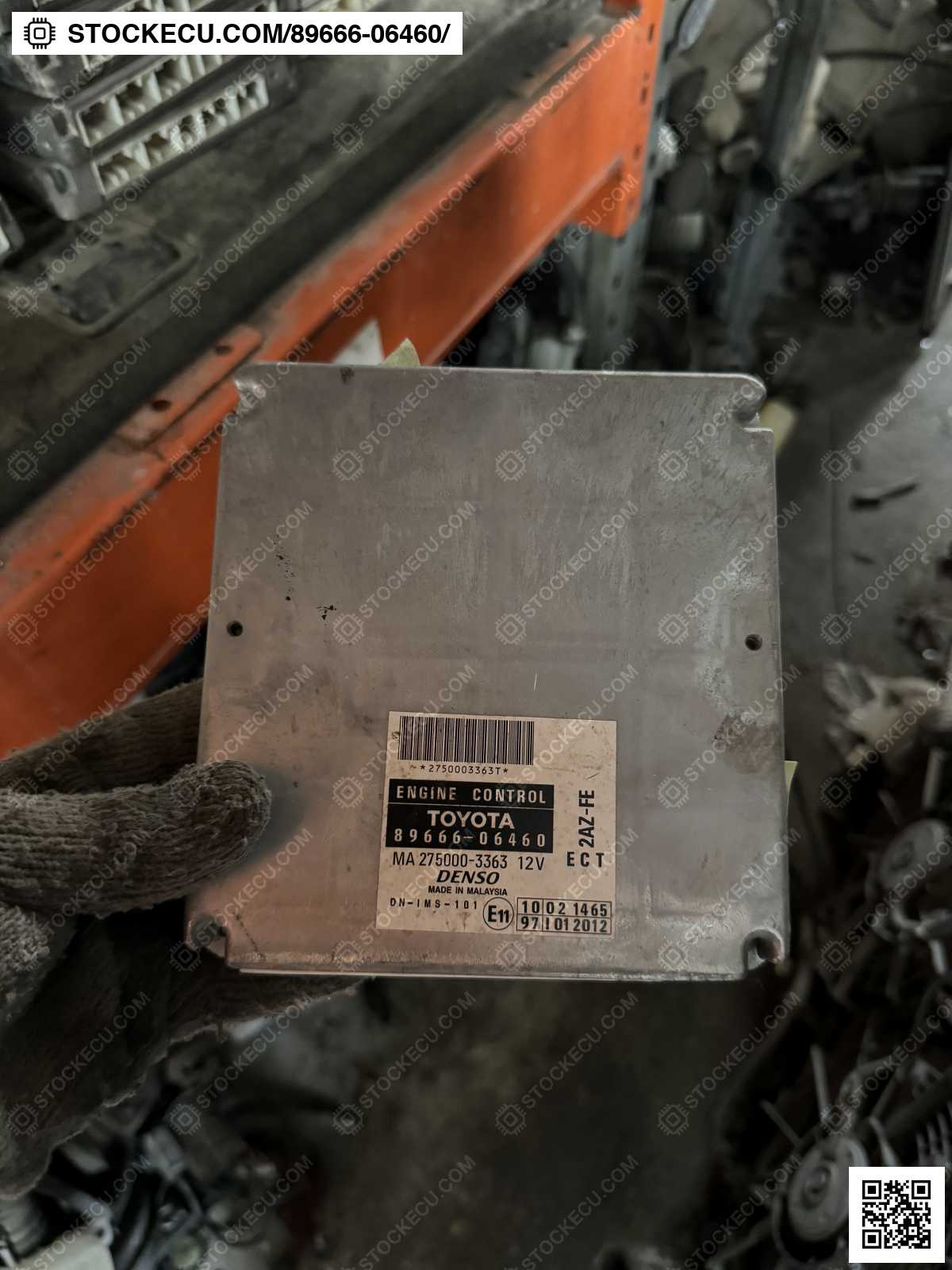 ECU Computer Engine Control 89666-06460 for TOYOTA CAMRY ACV36R 2002