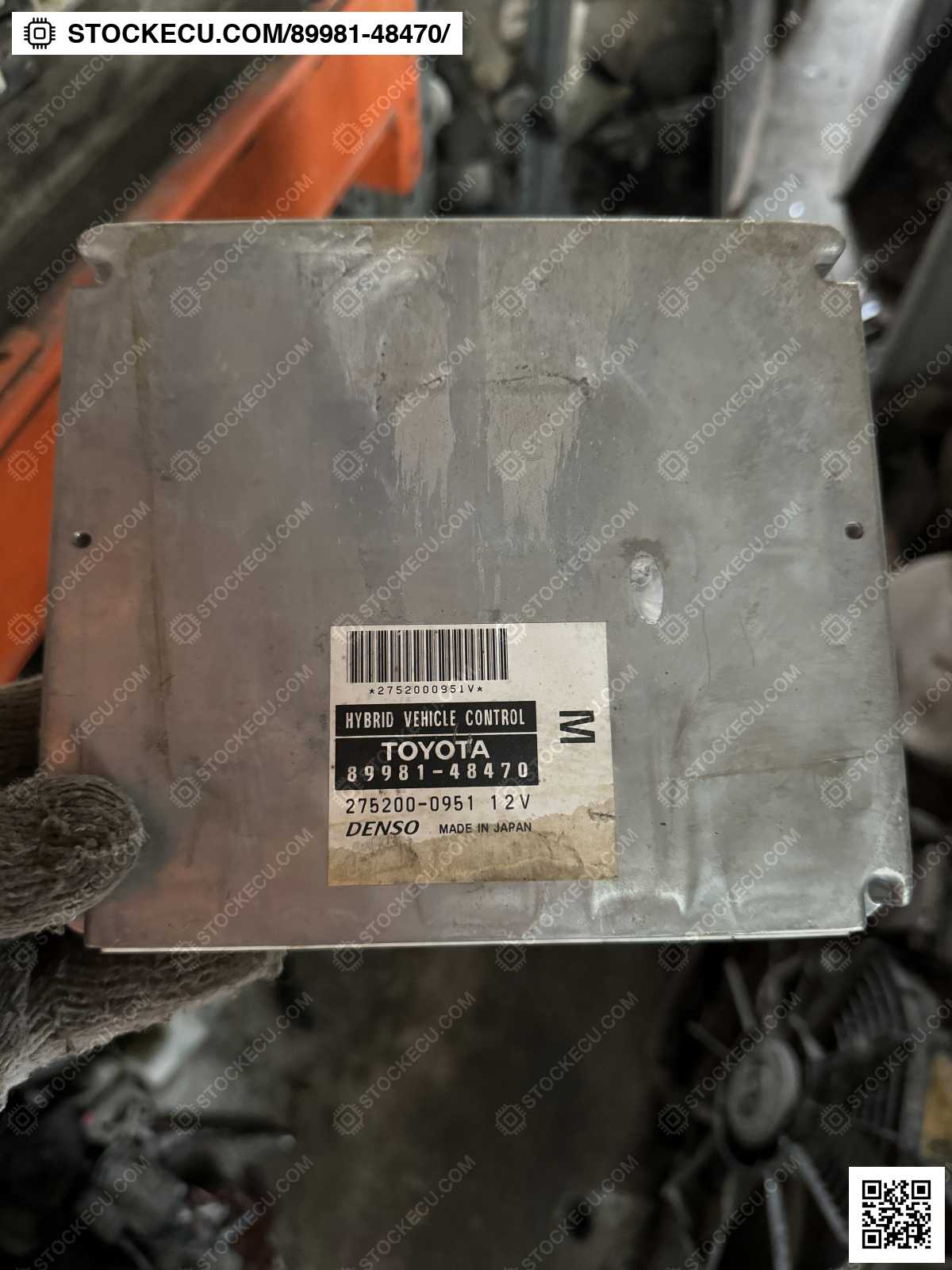 ECU Computer Engine Control 89981-48470 for LEXUS RX400H MHU38L 2005