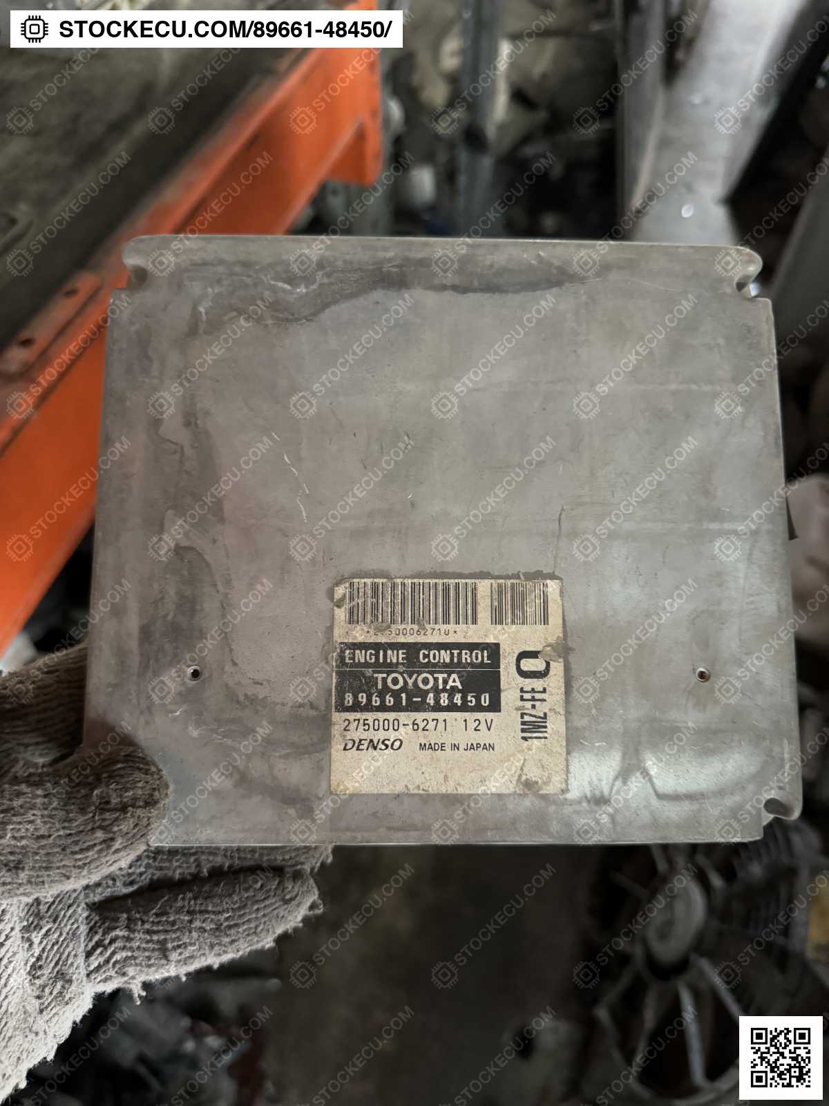 ECU Computer Engine Control 89661-48450 for TOYOTA HARRIER MCU30W 2003