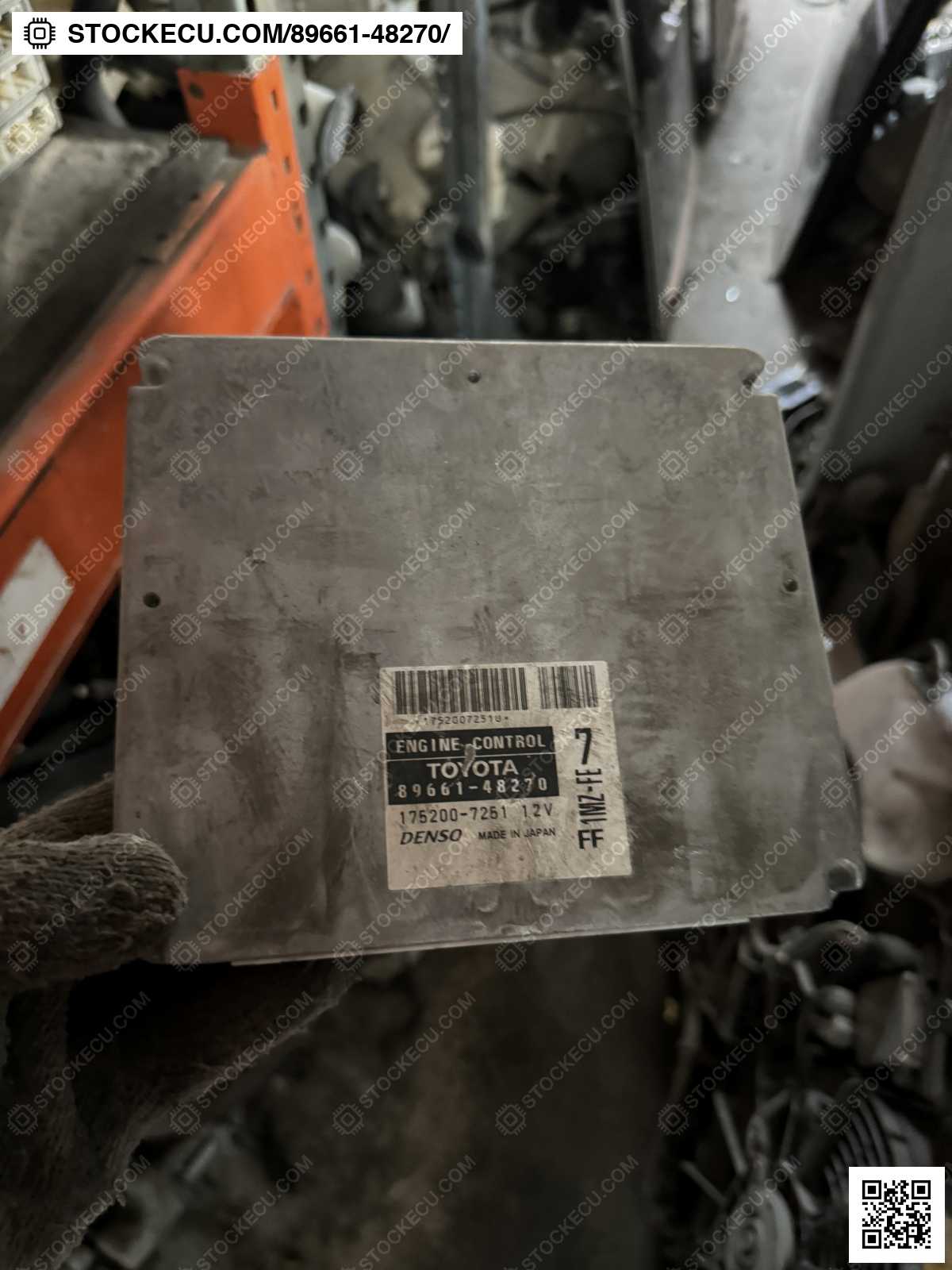 ECU Computer Engine Control 89661-48270 for TOYOTA KLUGER V MCU20W 2000