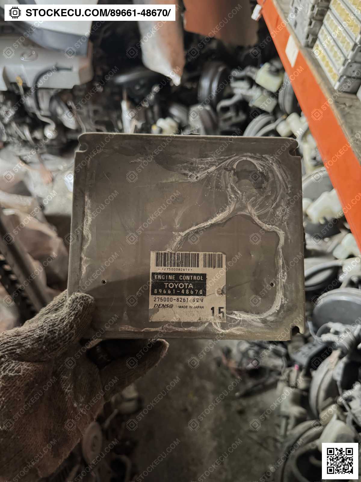 ECU Computer Engine Control 89661-48670 for TOYOTA KLUGER MCU28R 2003