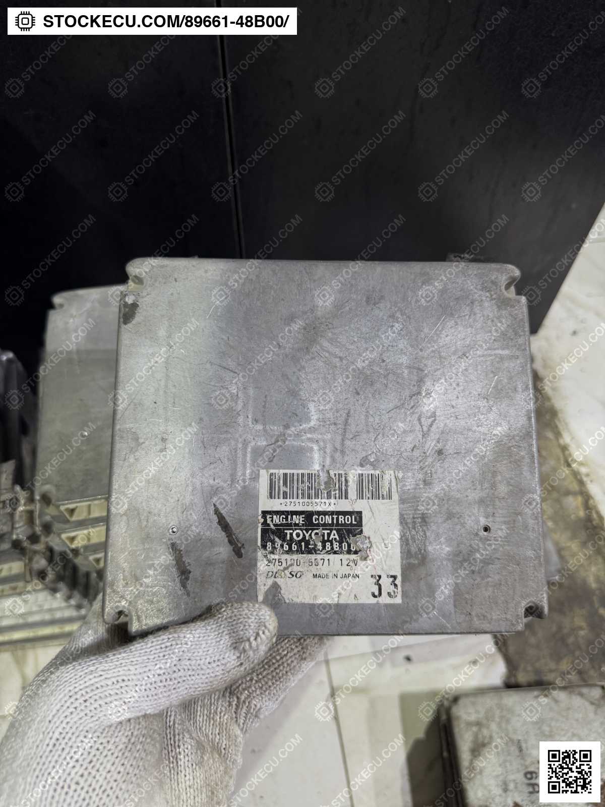 ECU Computer Engine Control 89661-48B00 for TOYOTA KLUGER MCU28R 2003