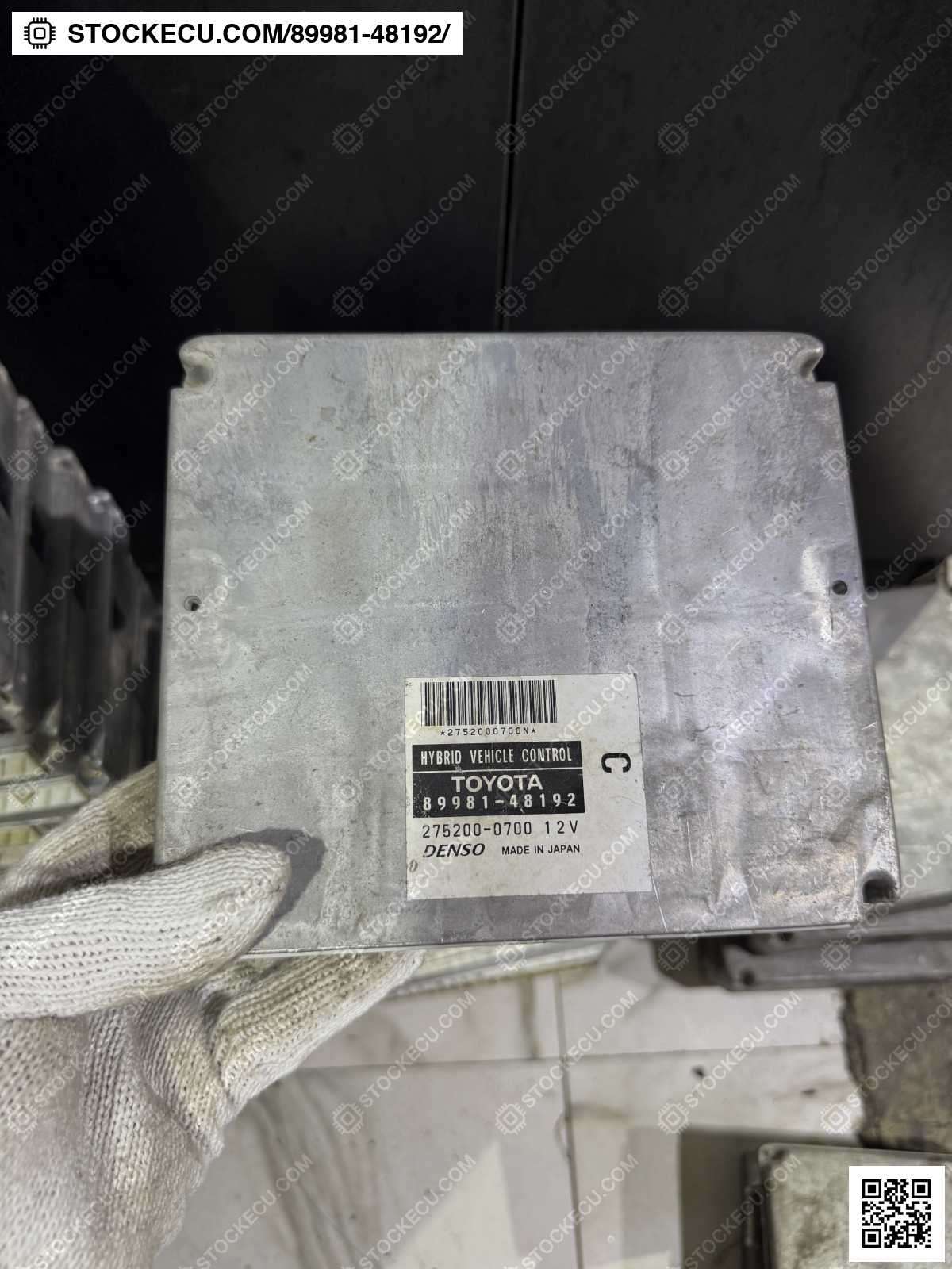 ECU Computer Engine Control 89981-48192 for LEXUS RX400H MHU38L 2005