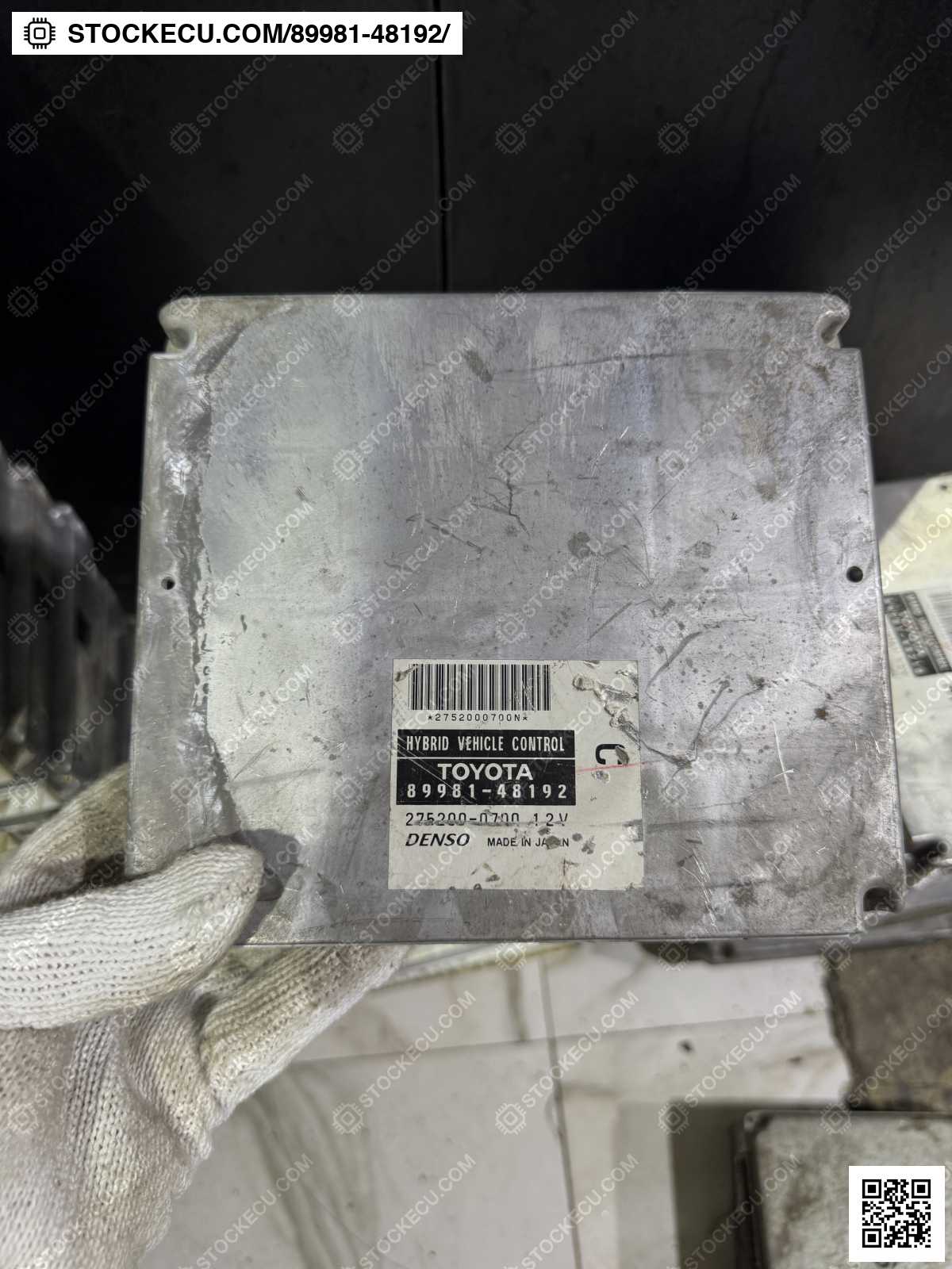 ECU Computer Engine Control 89981-48192 for LEXUS RX400H MHU38L 2005