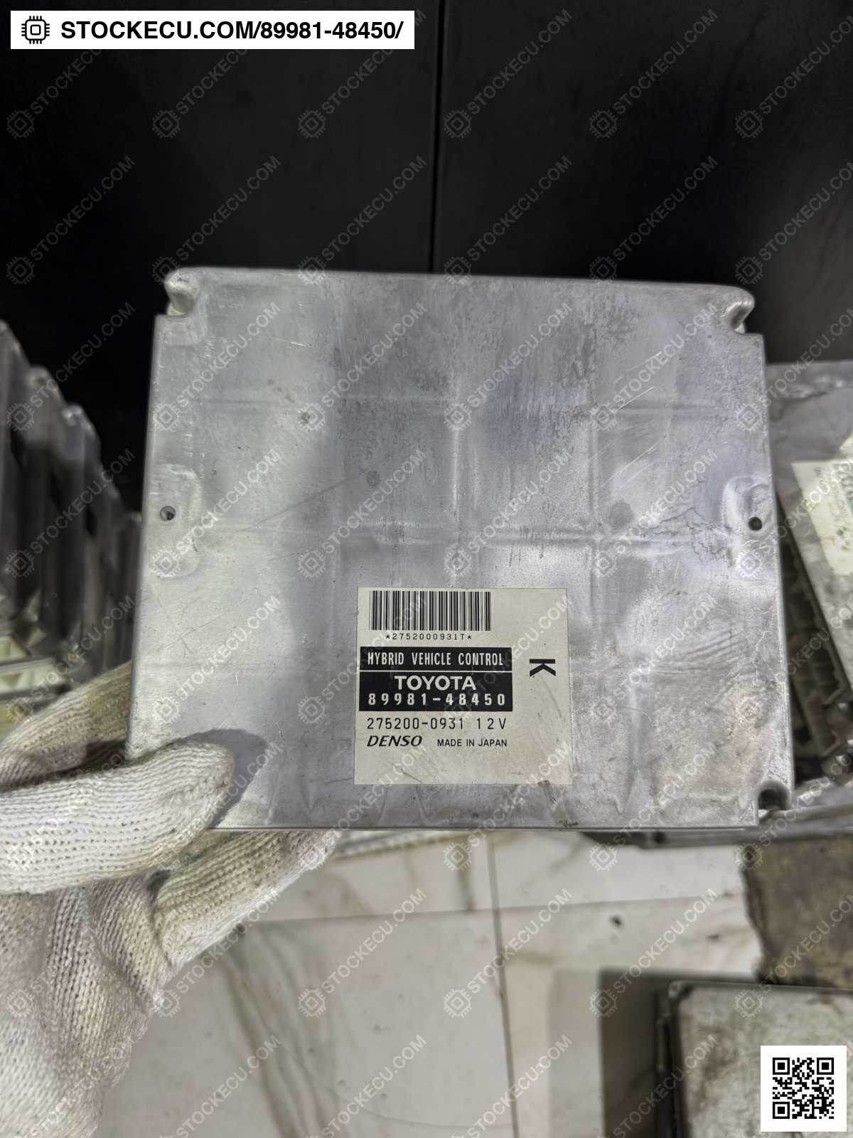 ECU Computer Engine Control 89981-48450 for LEXUS RX400H MHU33L 2005