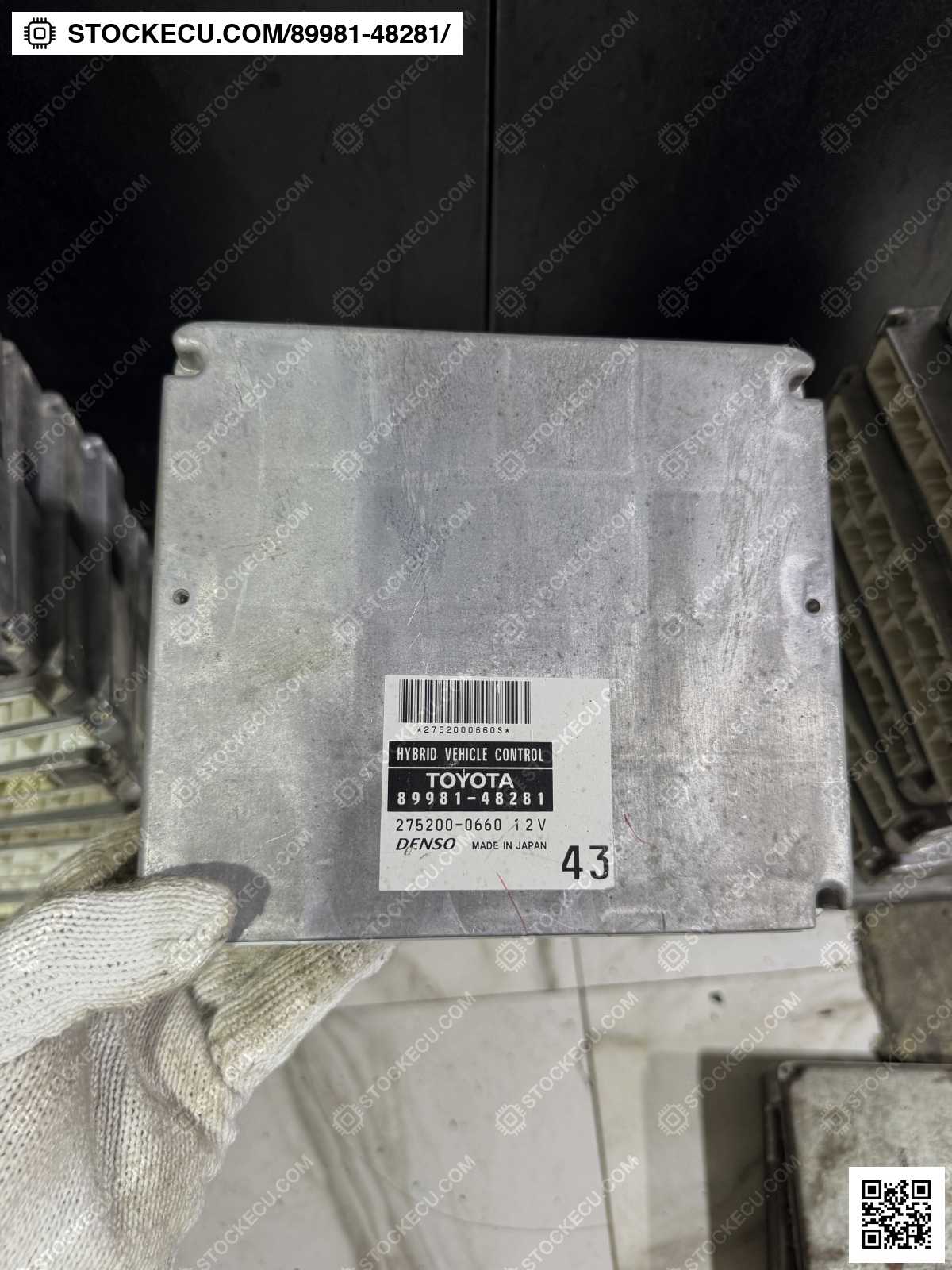 ECU Computer Engine Control 89981-48281 for TOYOTA HIGHLANDER MHU28L 2005