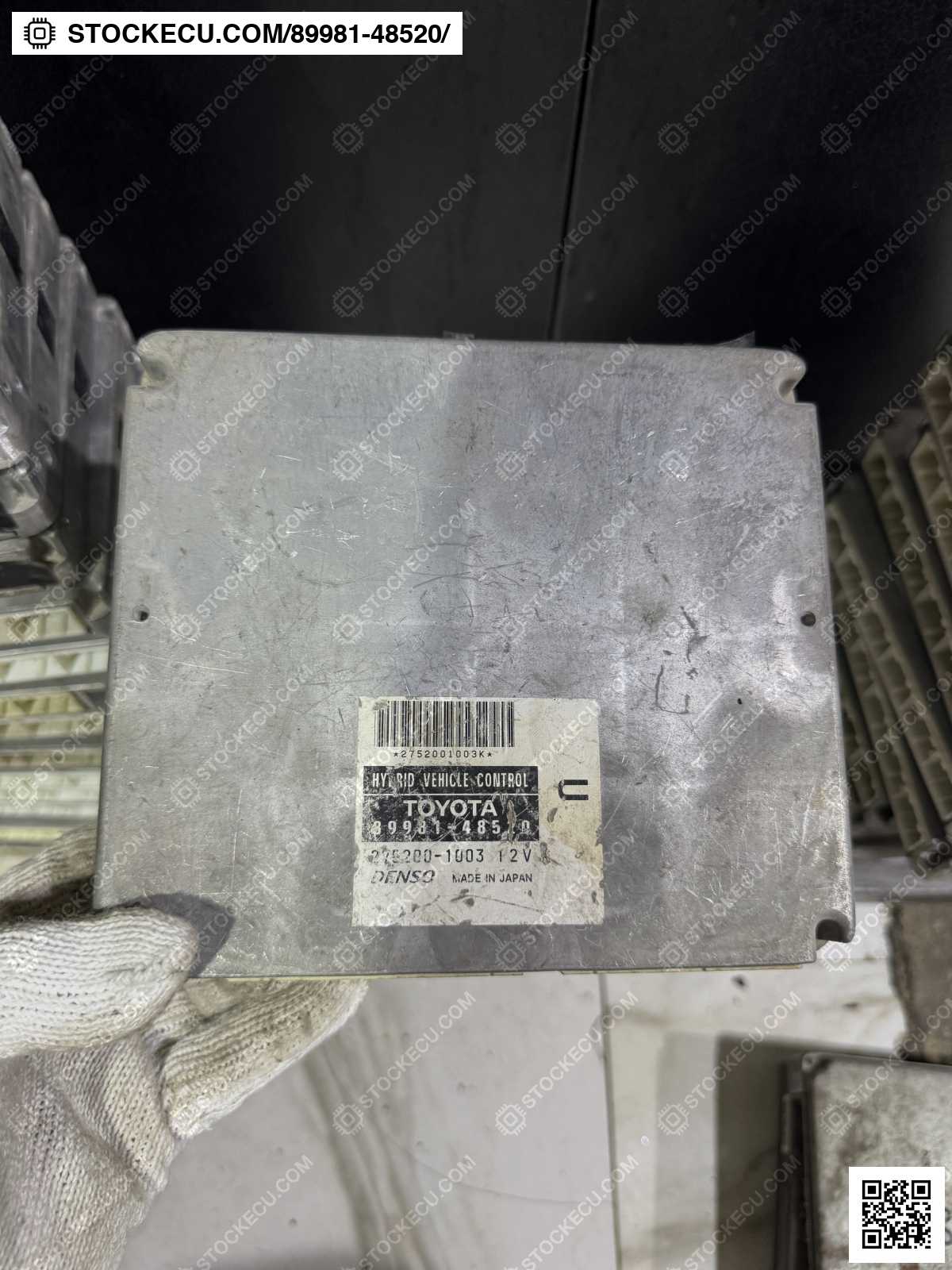 ECU Computer Engine Control 89981-48520 for LEXUS RX400H MHU38L 2005