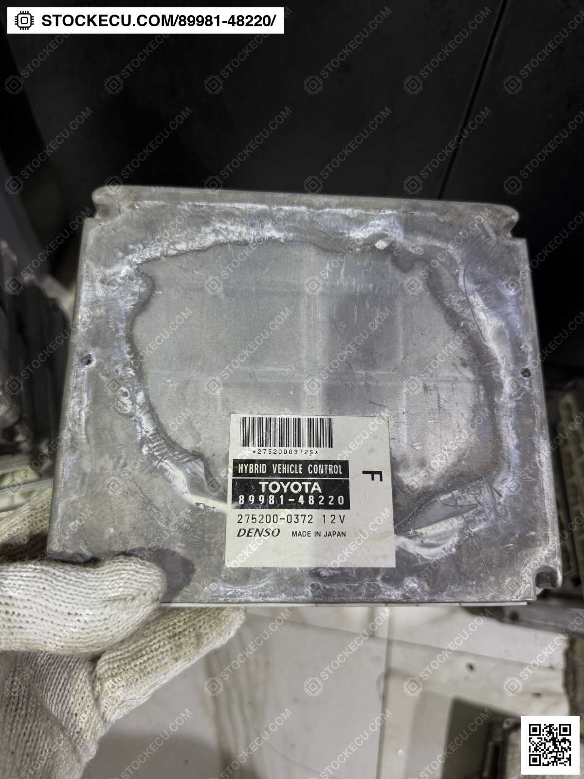 ECU Computer Engine Control 89981-48220 for LEXUS RX400H MHU38L 2005