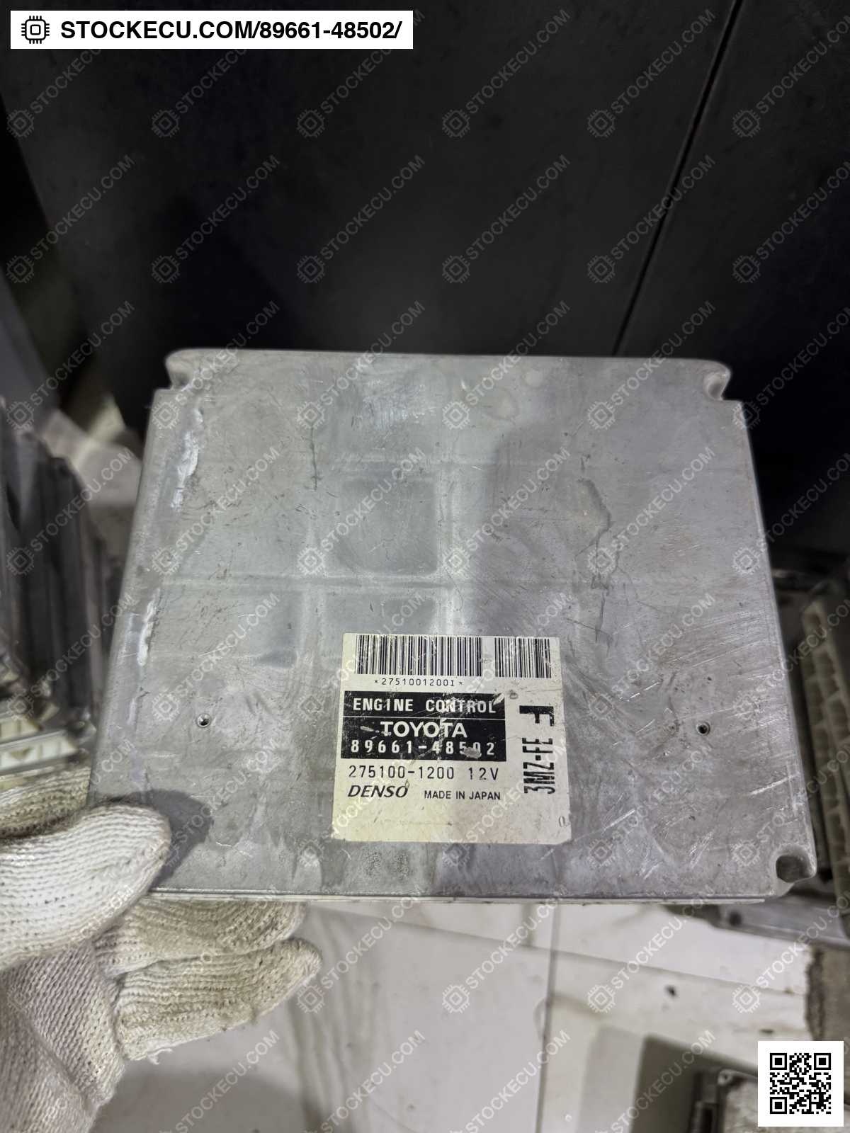 ECU Computer Engine Control 89661-48502 for LEXUS RX330 / 350 MCU38L 2003