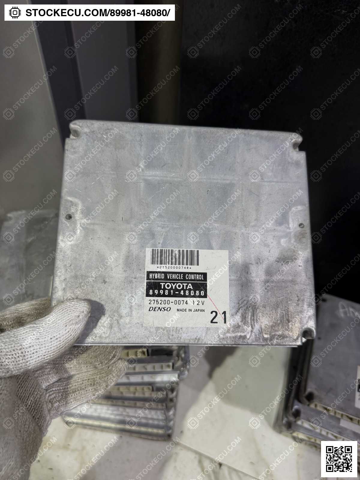 ECU Computer Engine Control 89981-48080 for TOYOTA HIGHLANDER MHU23L 2005