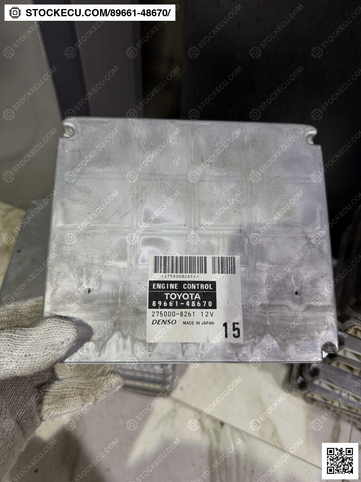 ECU Computer Engine Control 89661-48670 for TOYOTA KLUGER MCU28R 2003