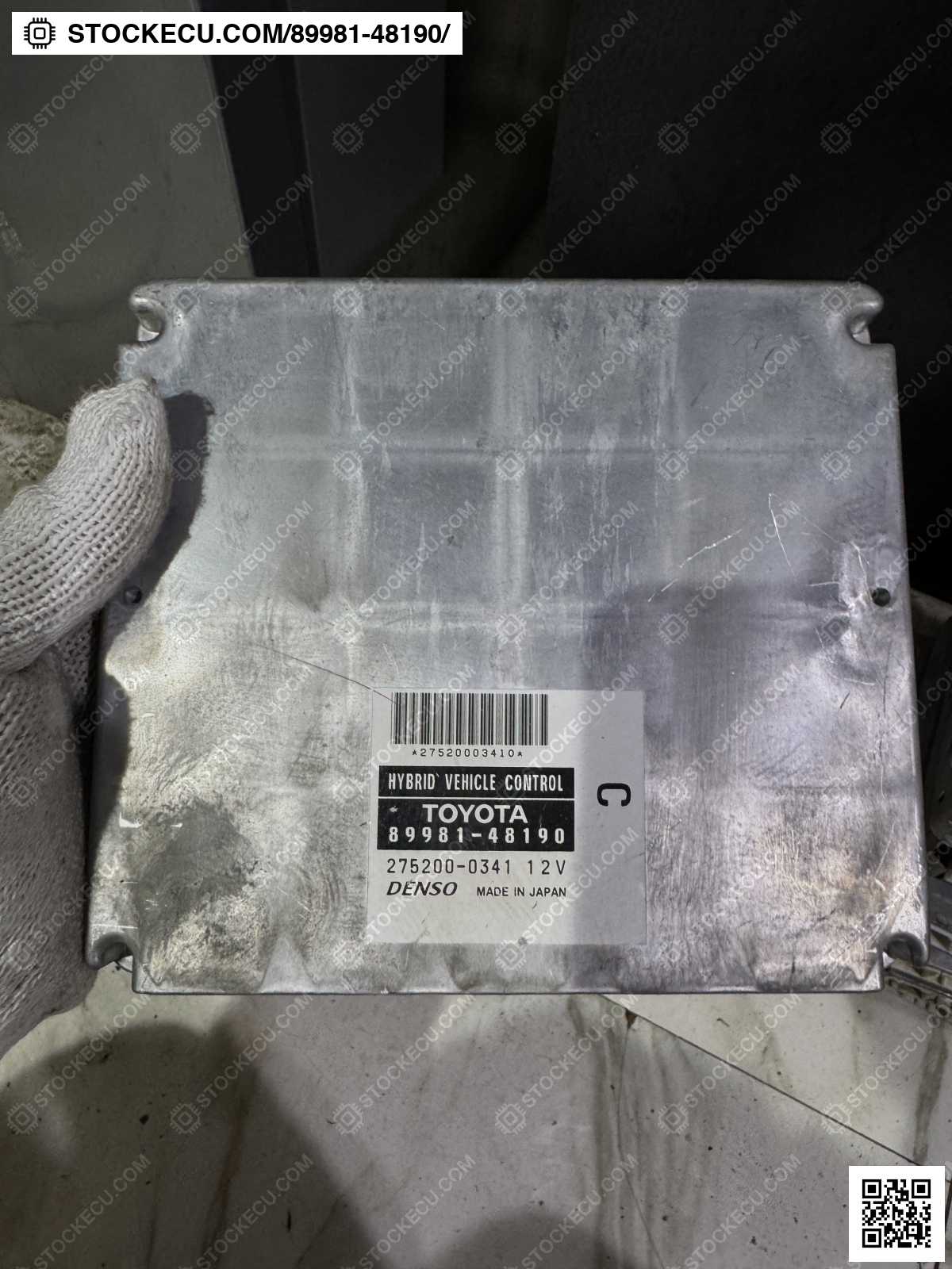 ECU Computer Engine Control 89981-48190 for LEXUS RX400H MHU38L 2005