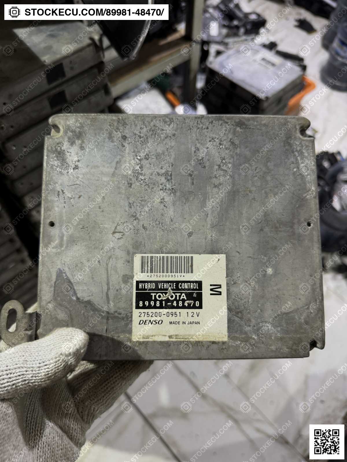 ECU Computer Engine Control 89981-48470 for LEXUS RX400H MHU38L 2005