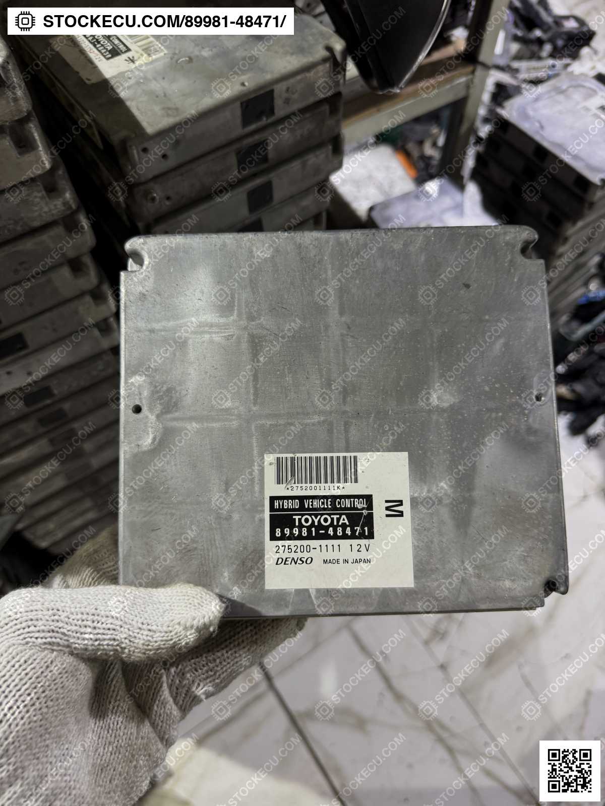 ECU Computer Engine Control 89981-48471 for LEXUS LEXUS RX400H MHU38L 2005