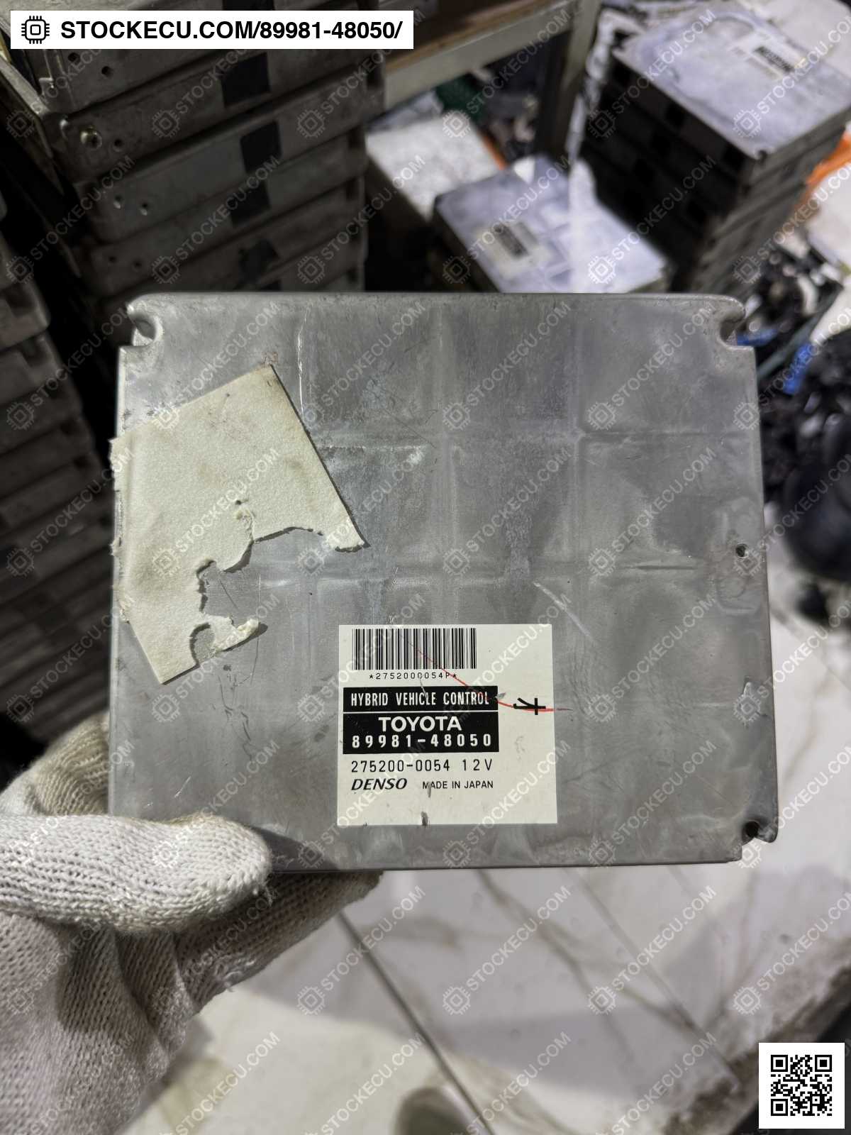 ECU Computer Engine Control 89981-48050 for TOYOTA HARRIER MHU38W 2005