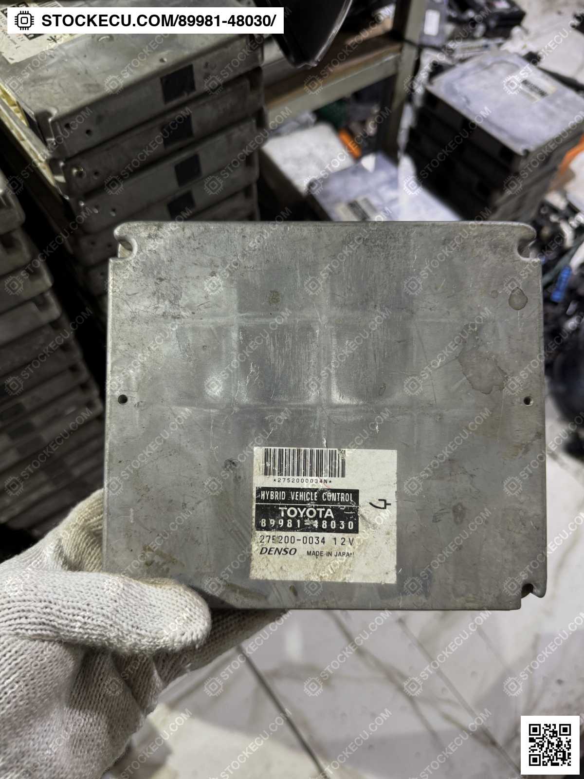 ECU Computer Engine Control 89981-48030 for LEXUS RX400H MHU38L 2005