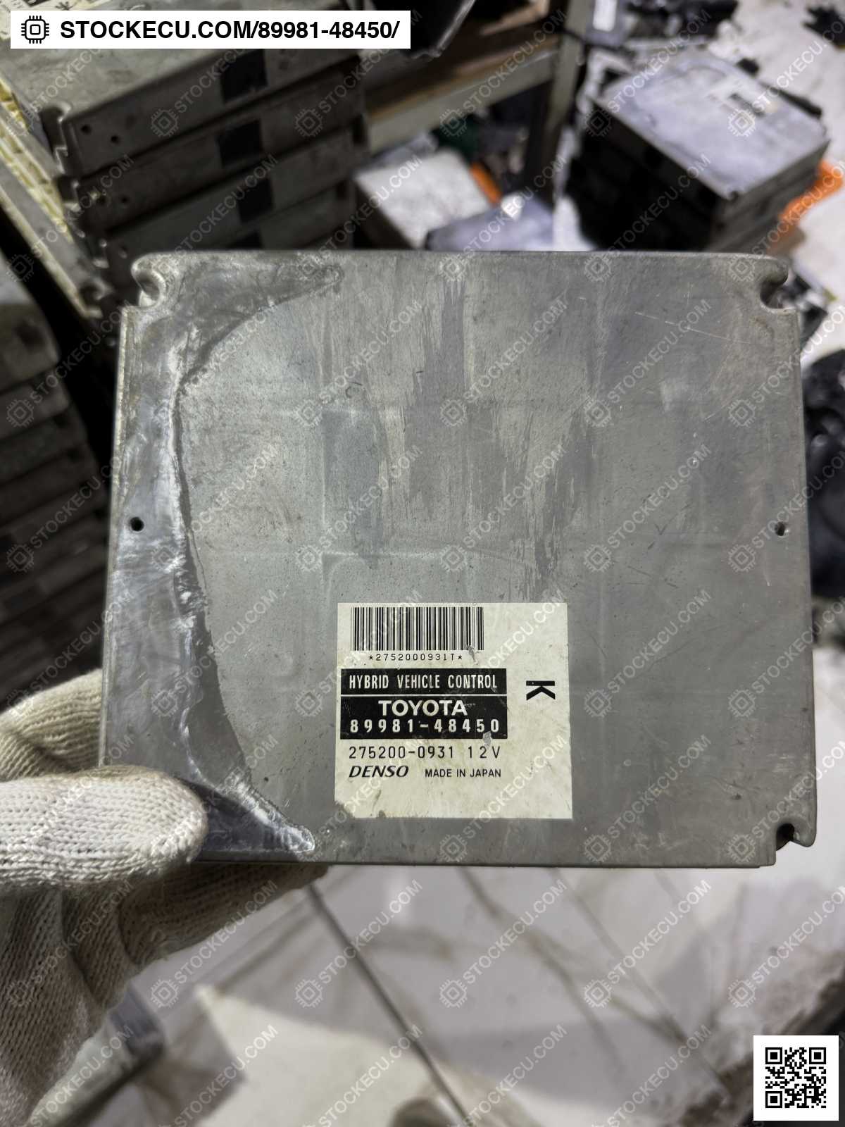 ECU Computer Engine Control 89981-48450 for LEXUS RX400H MHU33L 2005