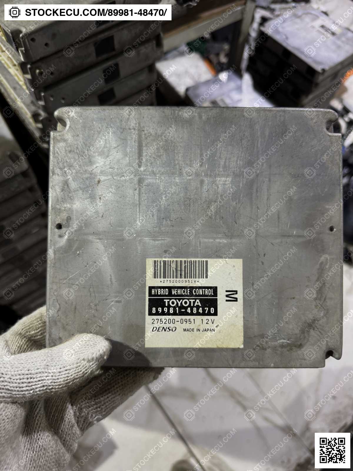 ECU Computer Engine Control 89981-48470 for LEXUS RX400H MHU38L 2005