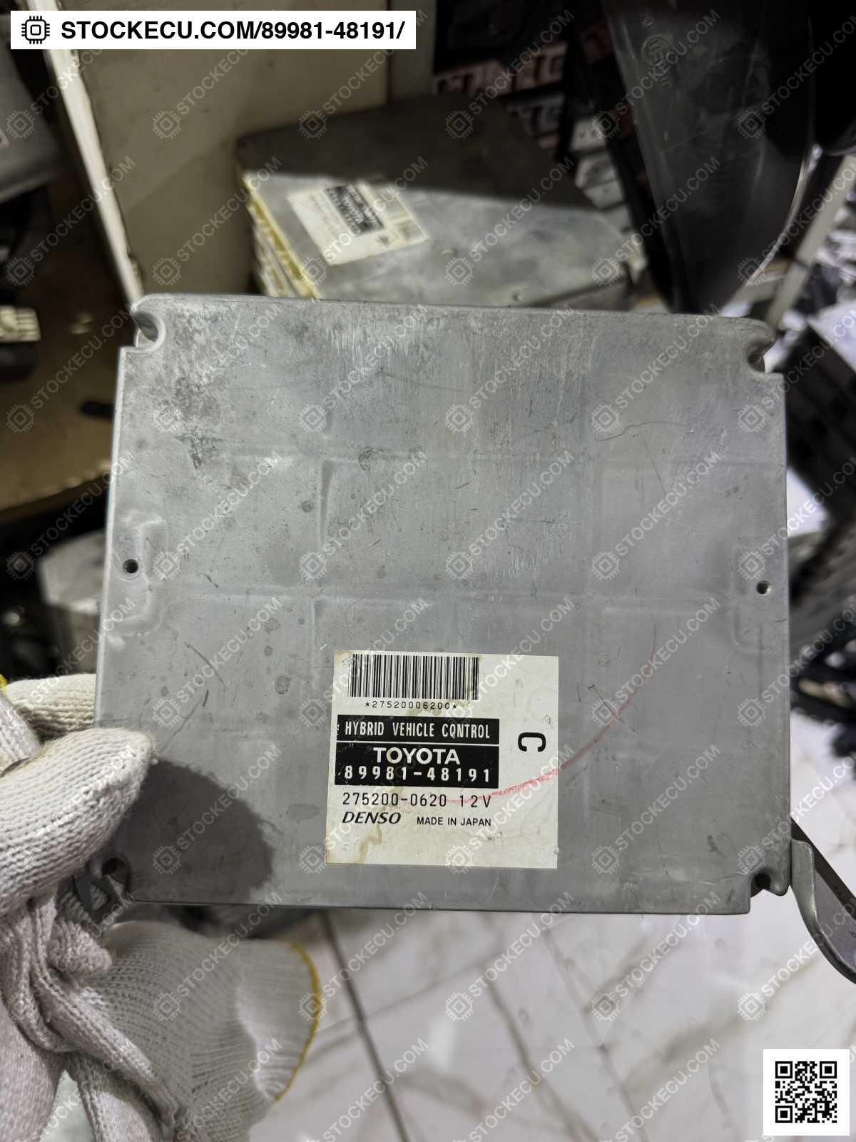 ECU Computer Engine Control 89981-48191 for LEXUS RX400H MHU38L 2005