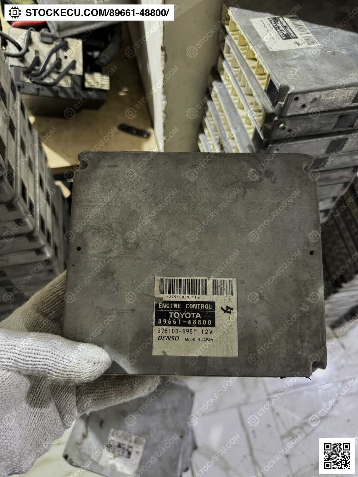 ECU Computer Engine Control 89661-48800 for TOYOTA HARRIER GSU30W 2006