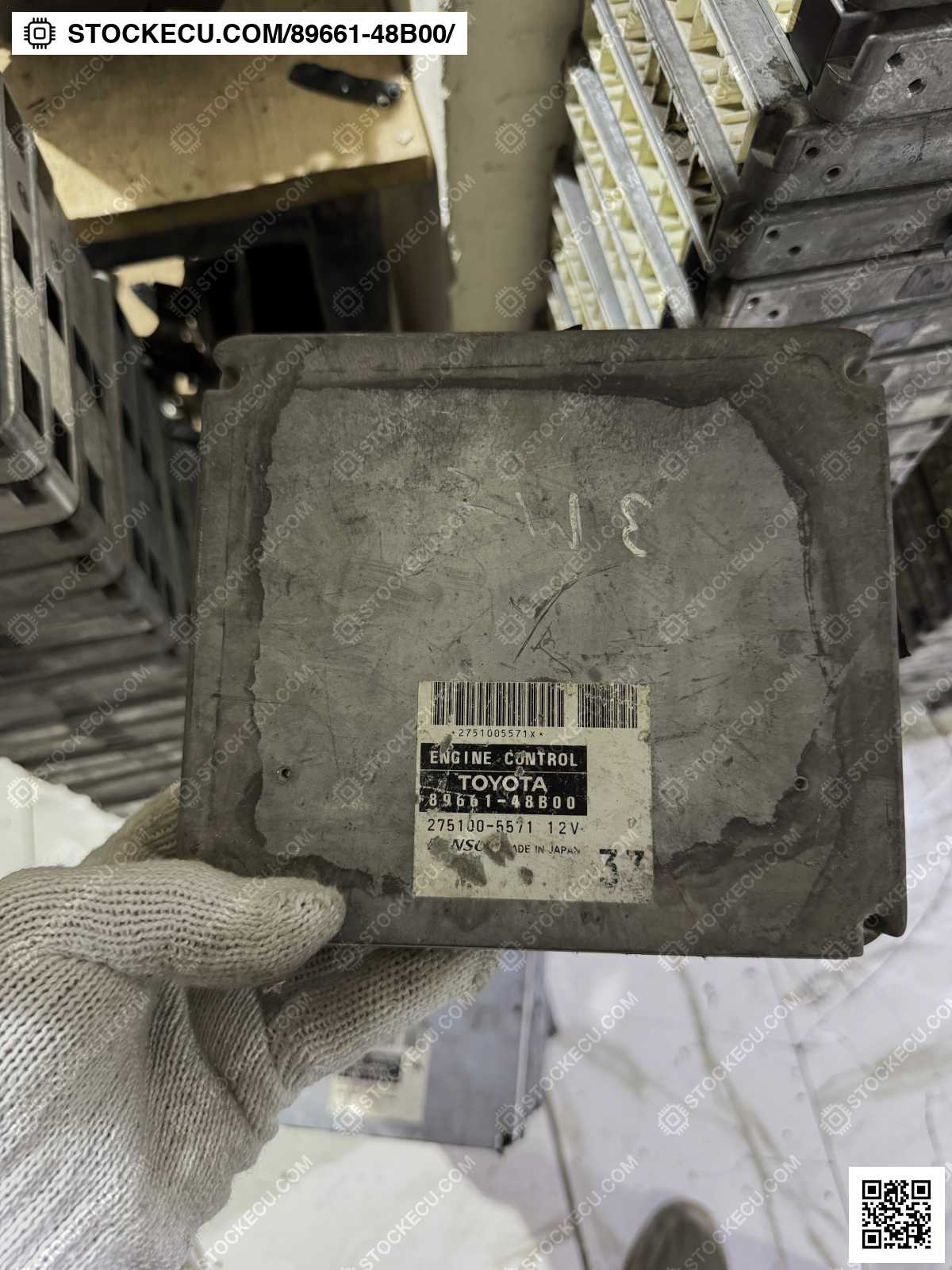 ECU Computer Engine Control 89661-48B00 for TOYOTA KLUGER MCU28R 2003