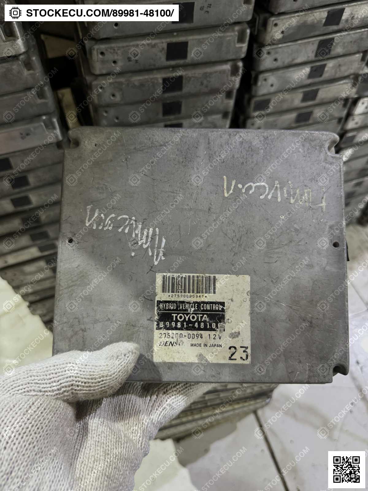 ECU Computer Engine Control 89981-48100 for TOYOTA HIGHLANDER MHU28L 2005