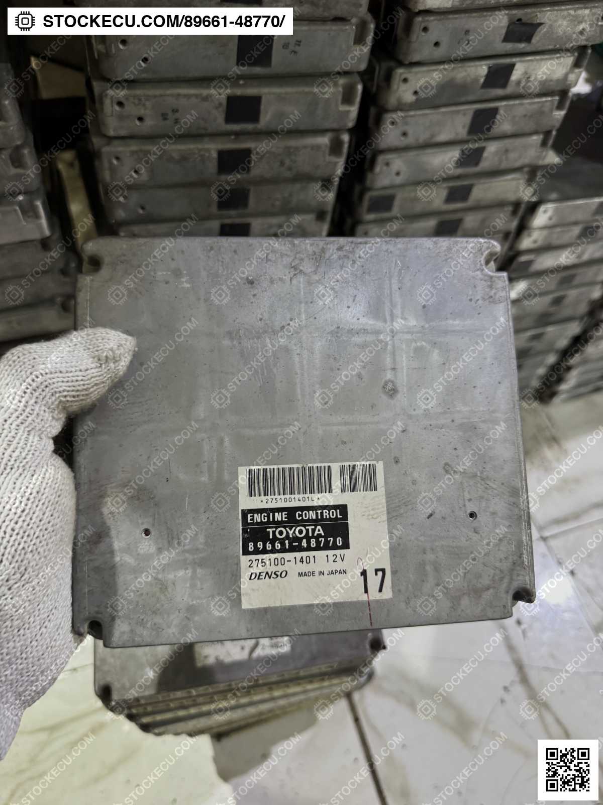 ECU Computer Engine Control 89661-48770 for TOYOTA HIGHLANDER MCU28L 2003