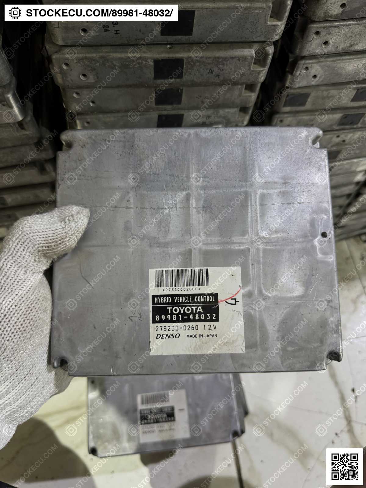 ECU Computer Engine Control 89981-48032 for LEXUS RX400H MHU38L 2005