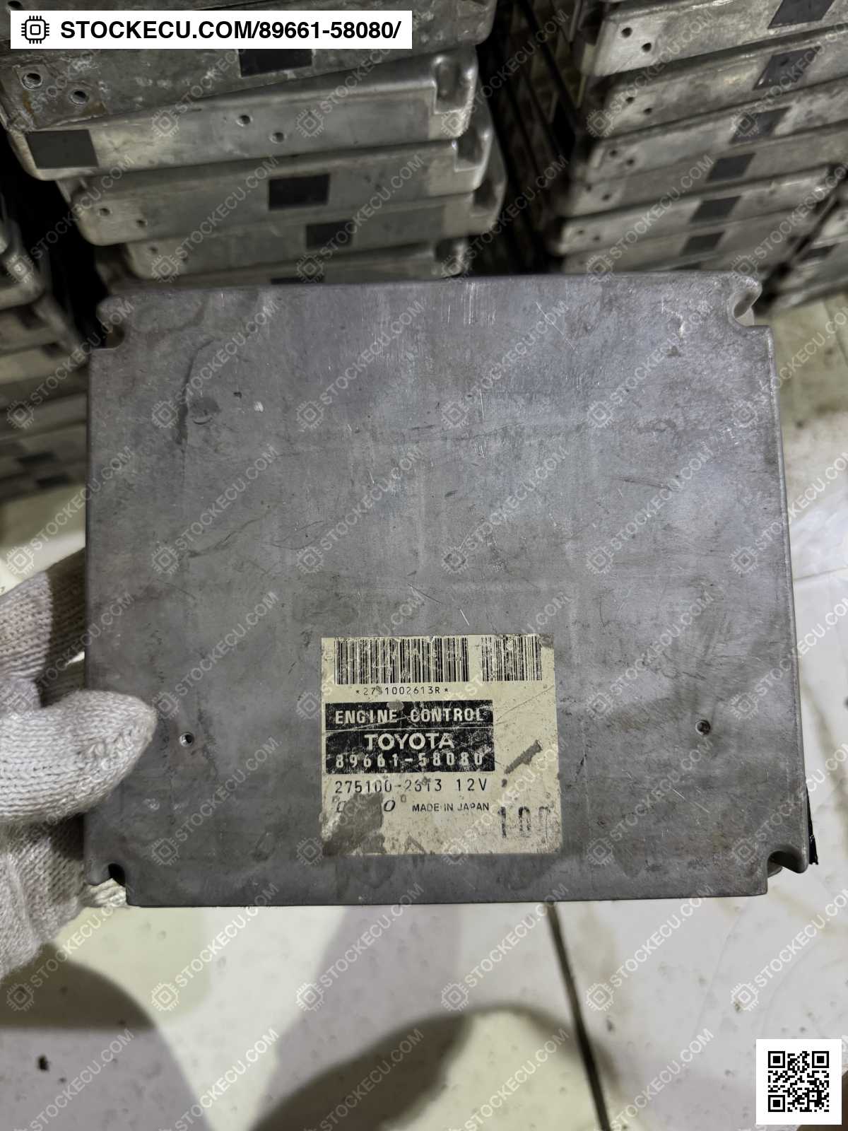 ECU Computer Engine Control 89661-58080 for TOYOTA ALPHARD MNH10W 2005