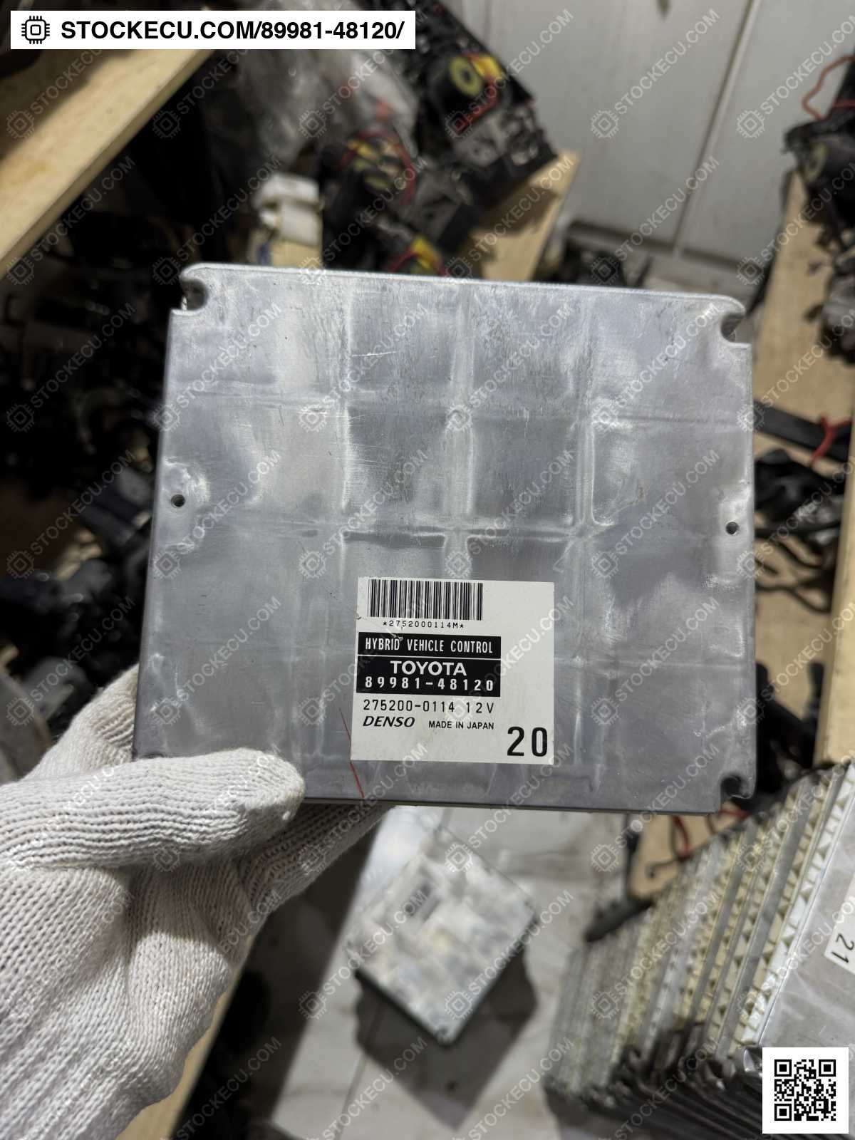 ECU Computer Engine Control 89981-48120 for TOYOTA KLUGER V MHU28W 2005