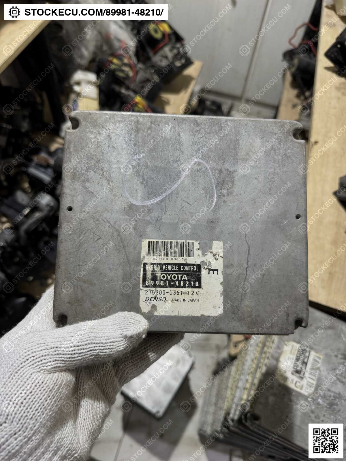 ECU Computer Engine Control 89981-48210 for TOYOTA HARRIER MHU38W 2005