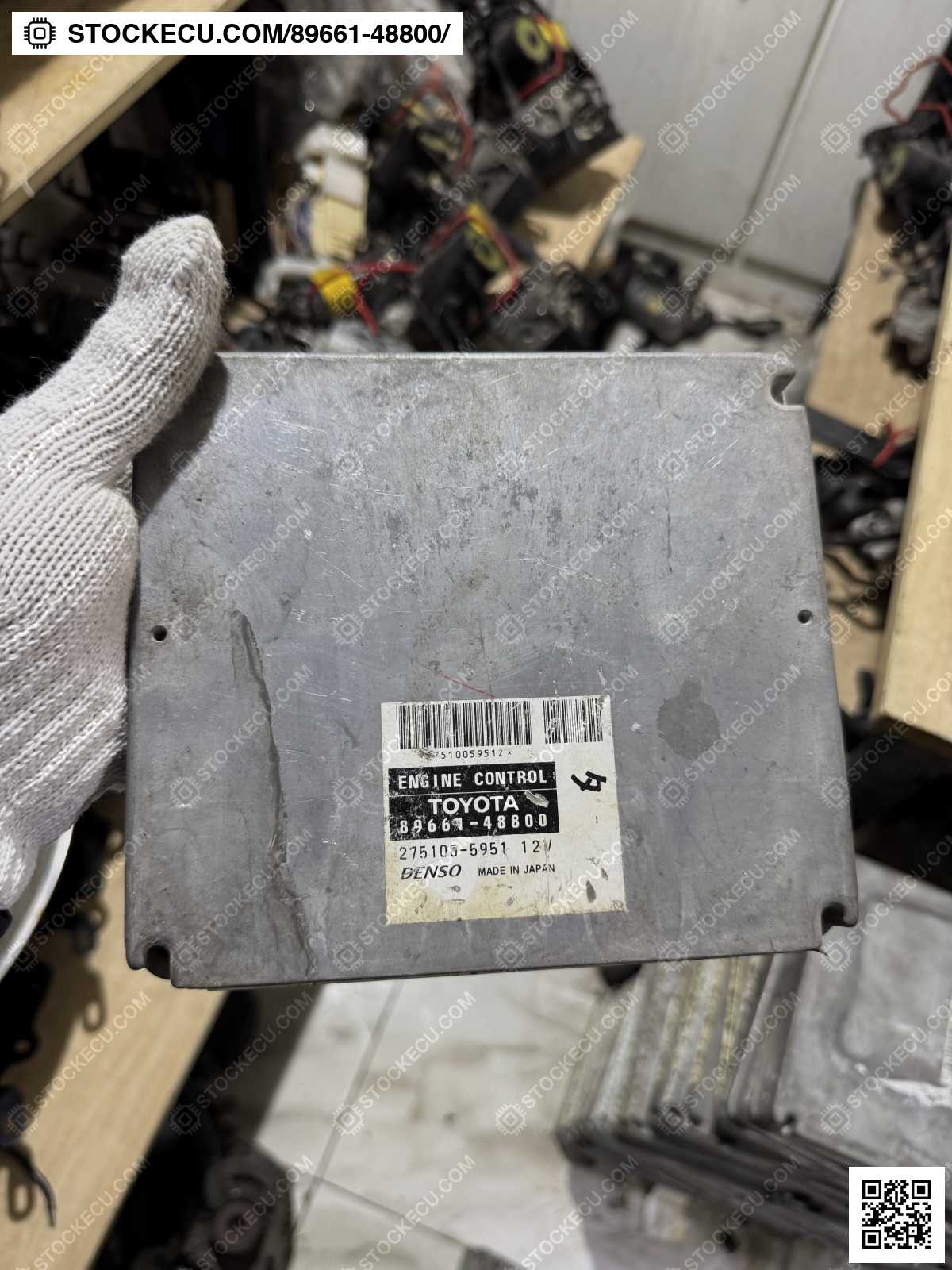 ECU Computer Engine Control 89661-48800 for TOYOTA HARRIER GSU30W 2006