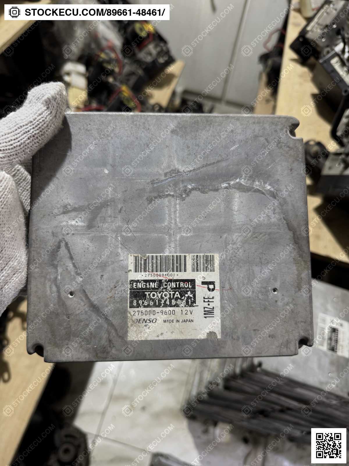 ECU Computer Engine Control 89661-48461 for TOYOTA HARRIER MCU35W 2003