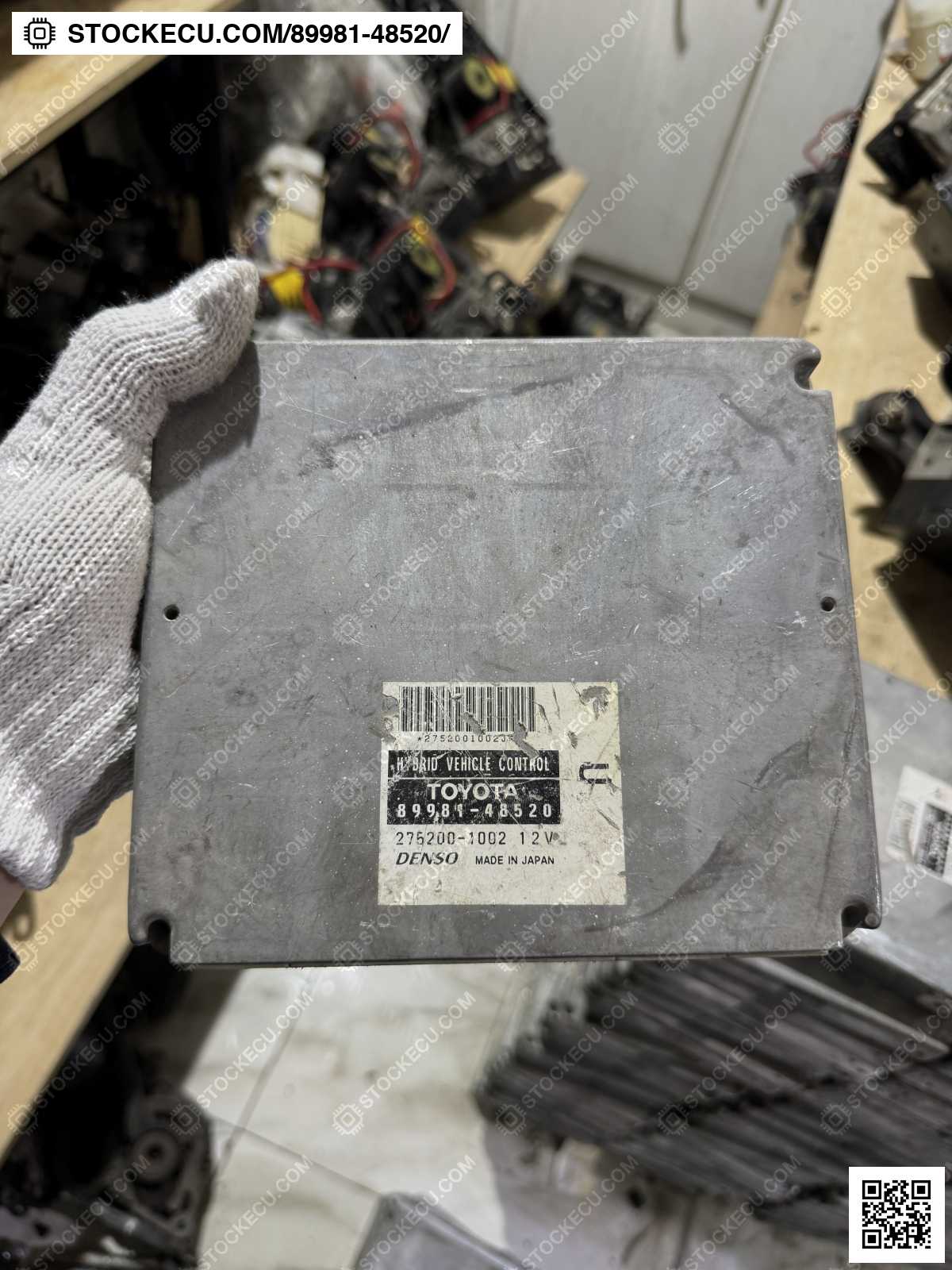 ECU Computer Engine Control 89981-48520 for LEXUS RX400H MHU38L 2005