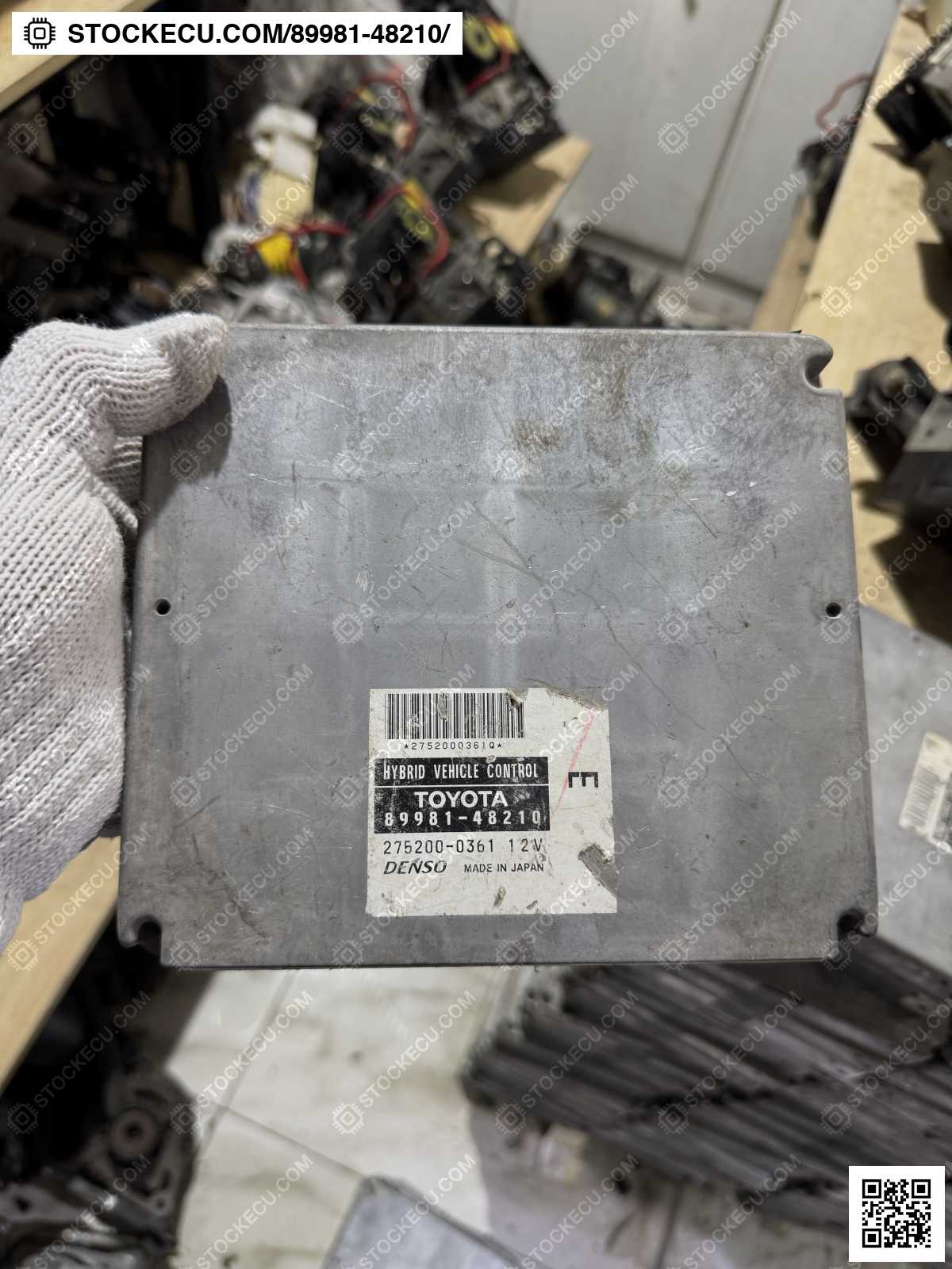 ECU Computer Engine Control 89981-48210 for TOYOTA HARRIER MHU38W 2005