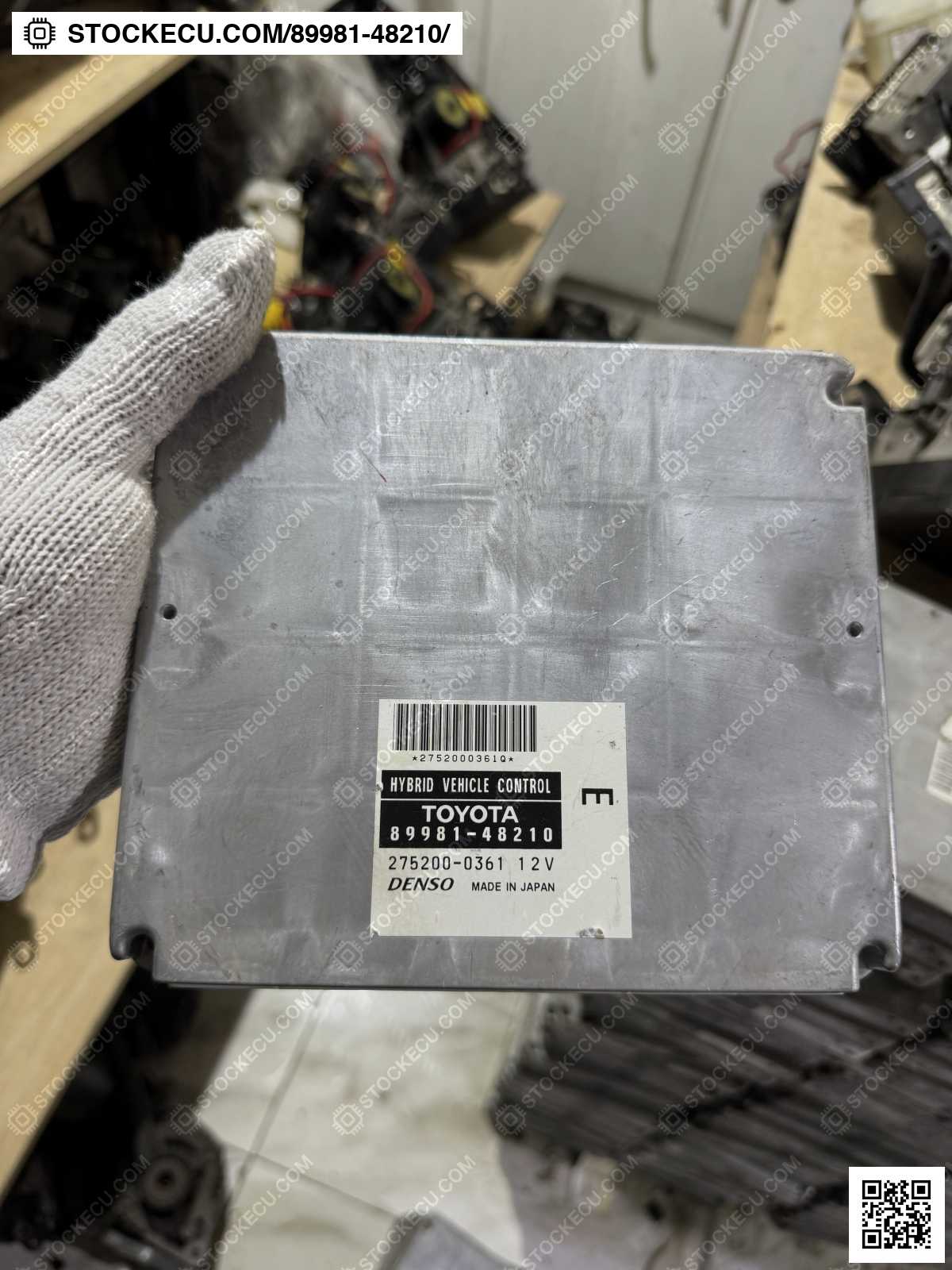 ECU Computer Engine Control 89981-48210 for TOYOTA HARRIER MHU38W 2005