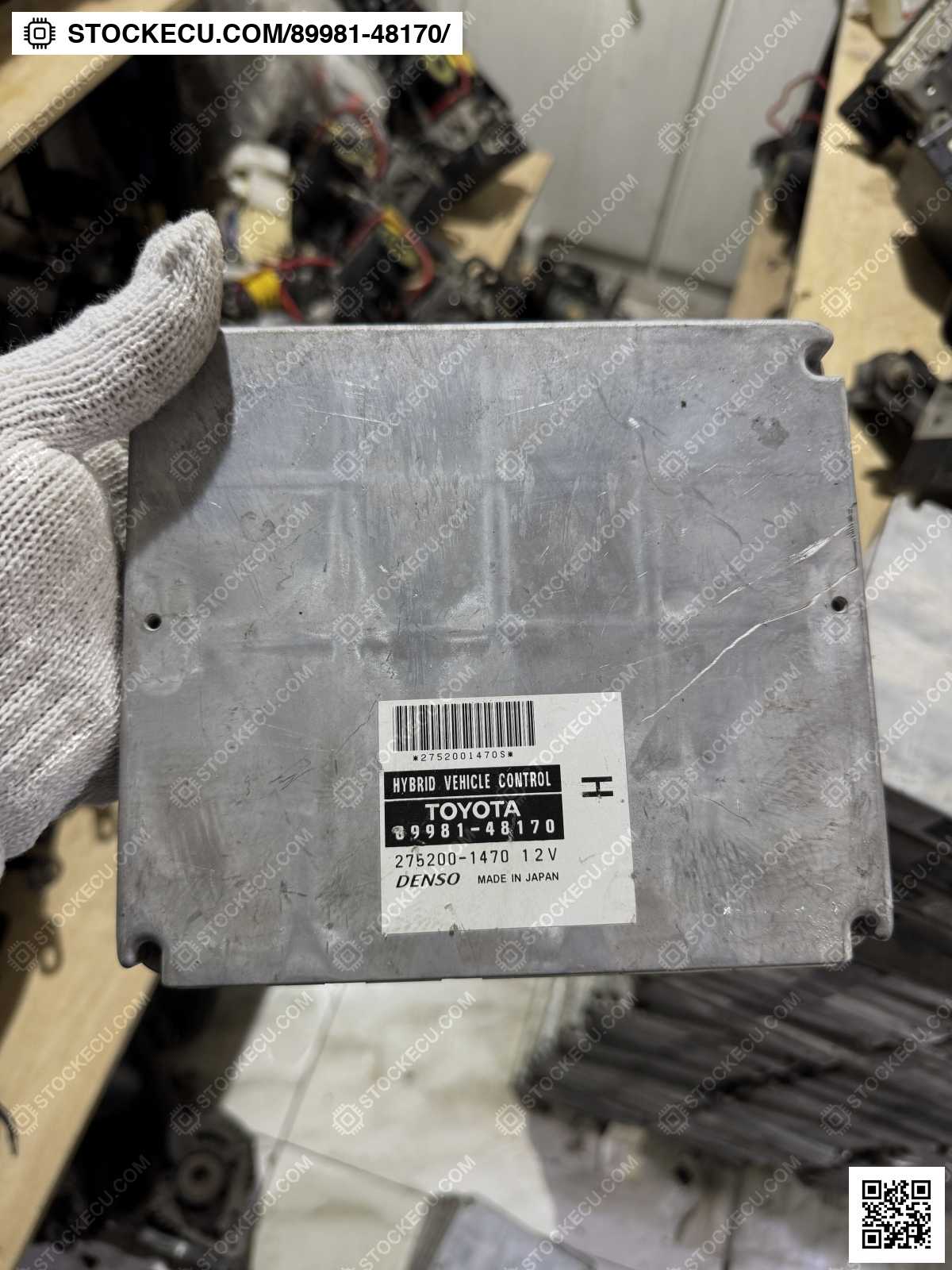 ECU Computer Engine Control 89981-48170 for TOYOTA HARRIER MHU38W 2005