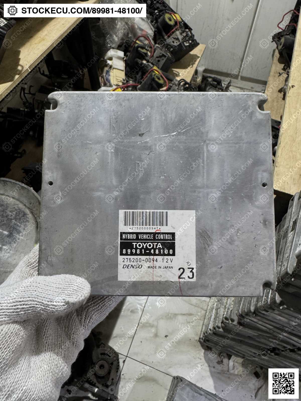 ECU Computer Engine Control 89981-48100 for TOYOTA HIGHLANDER MHU28L 2005