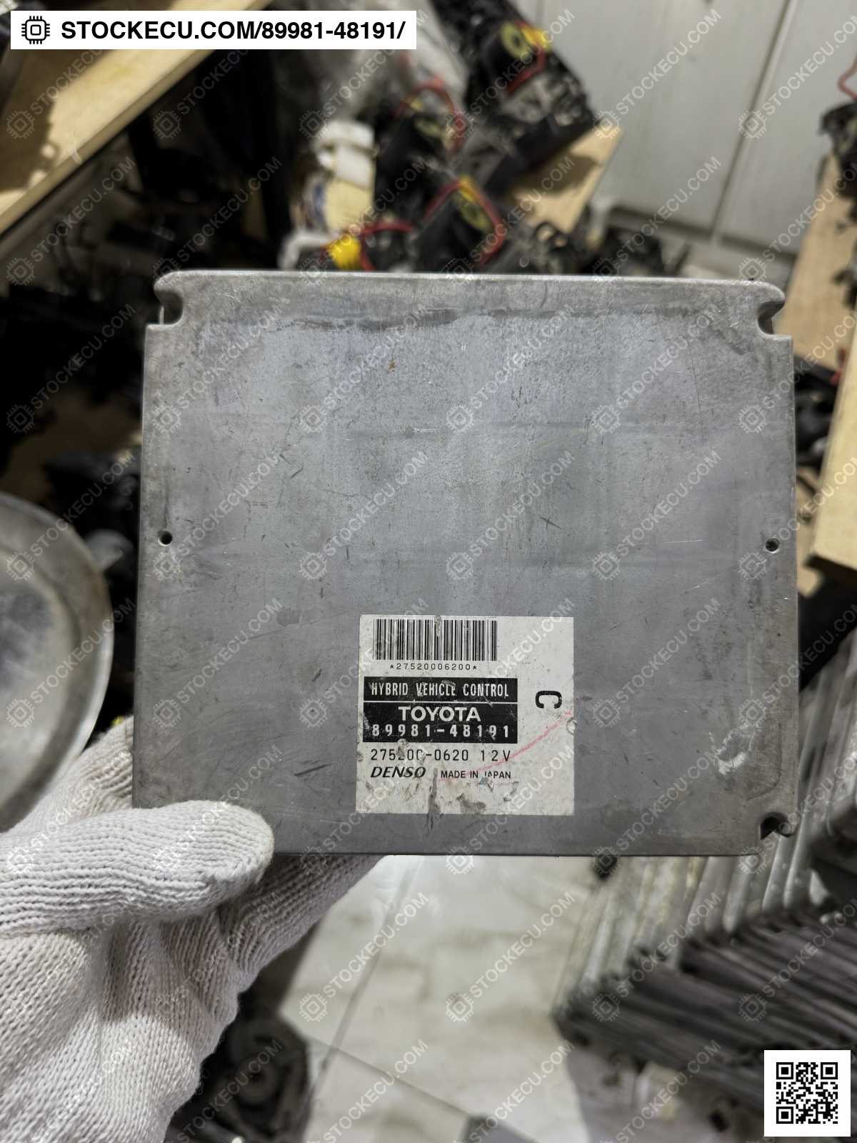 ECU Computer Engine Control 89981-48191 for LEXUS RX400H MHU38L 2005