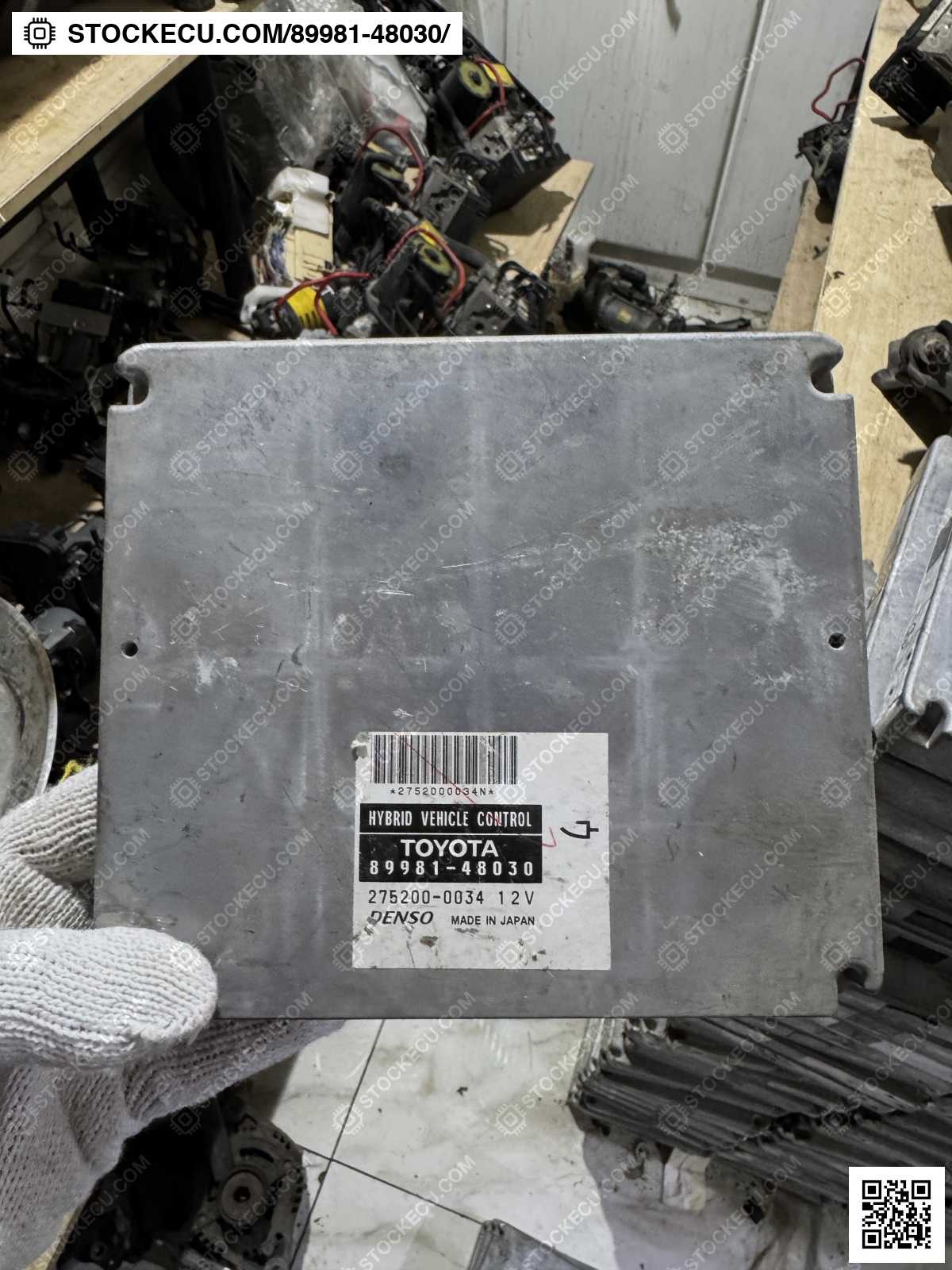 ECU Computer Engine Control 89981-48030 for LEXUS RX400H MHU38L 2005