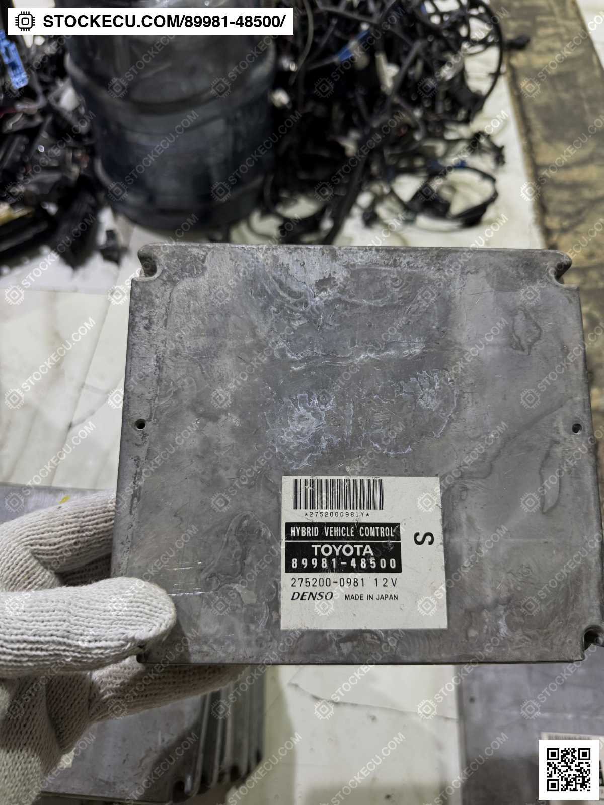 ECU Computer Engine Control 89981-48500 for LEXUS RX400H MHU38L 2005