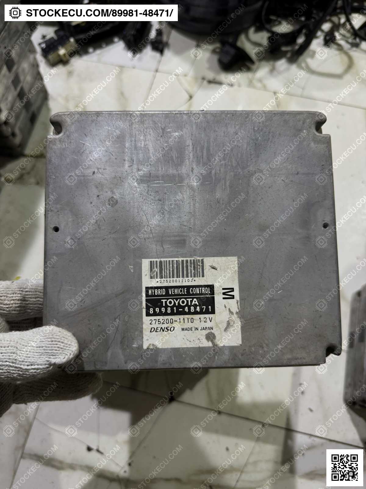 ECU Computer Engine Control 89981-48471 for LEXUS LEXUS RX400H MHU38L 2005