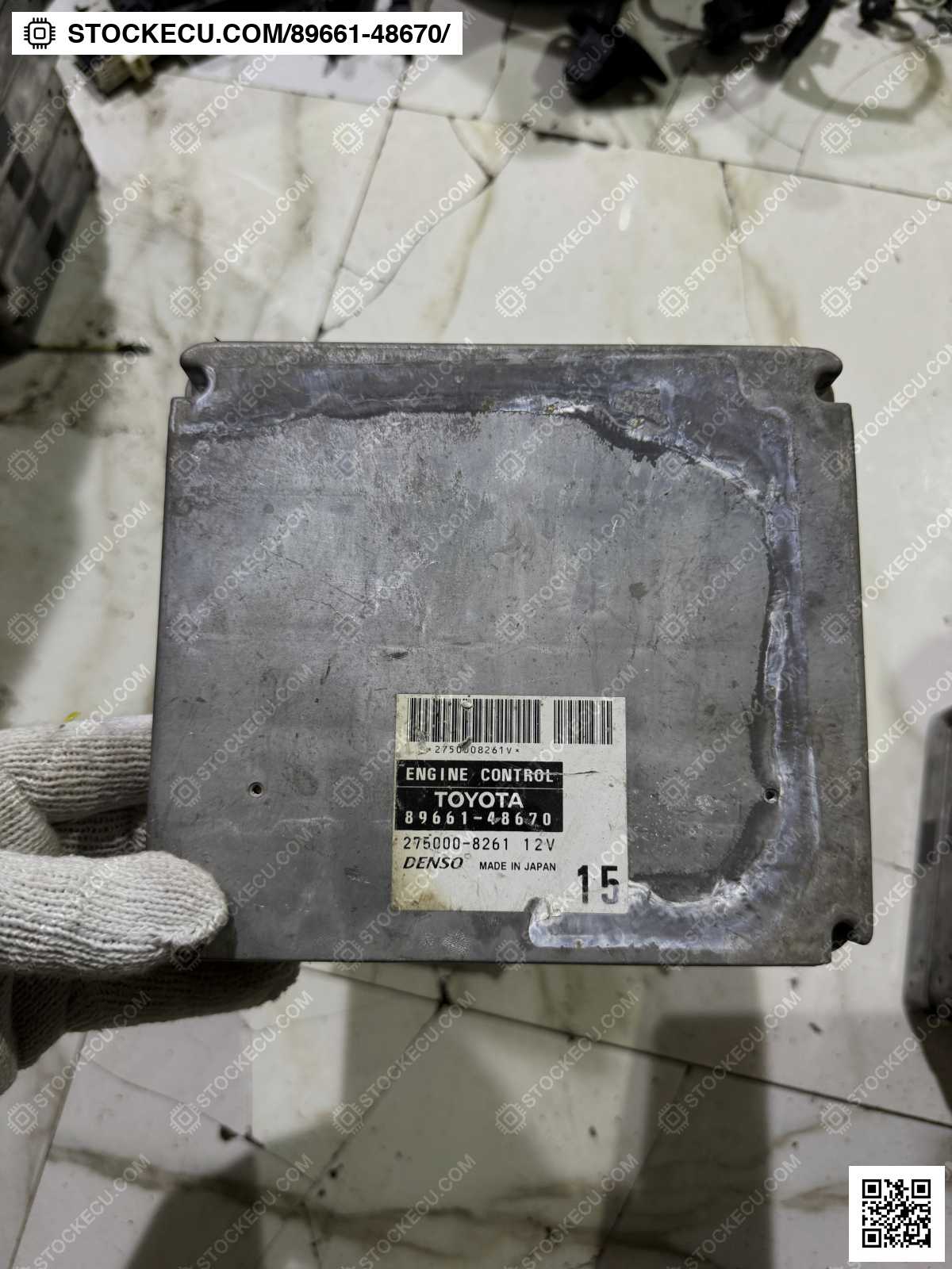 ECU Computer Engine Control 89661-48670 for TOYOTA KLUGER MCU28R 2003