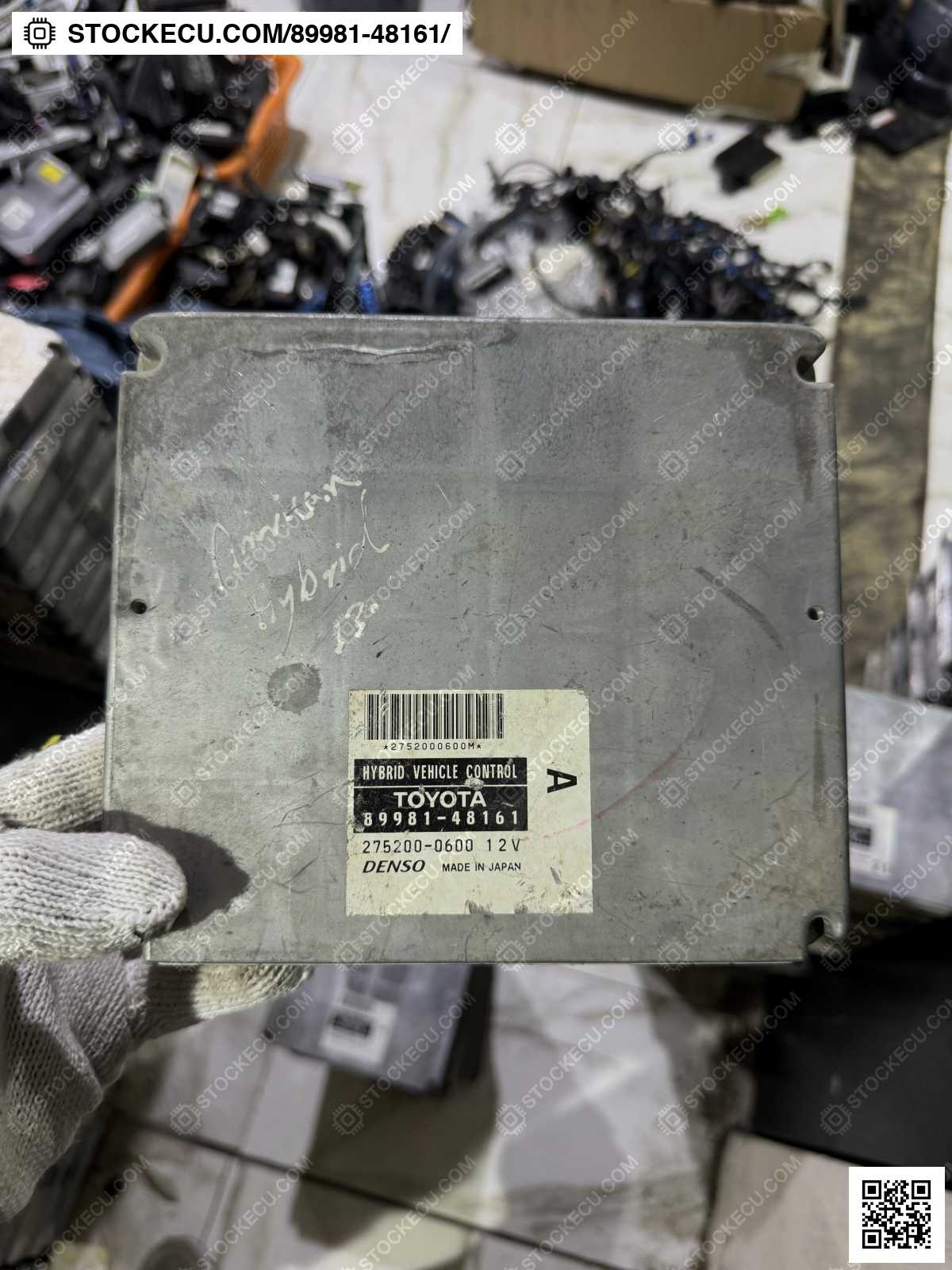 ECU Computer Engine Control 89981-48161 for LEXUS RX400H MHU33L 2005