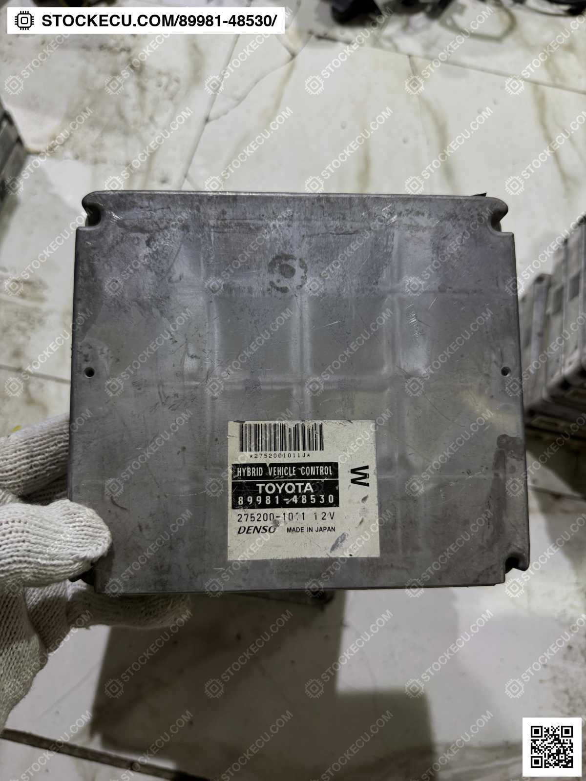 ECU Computer Engine Control 89981-48530 for LEXUS RX400H MHU38L 2005