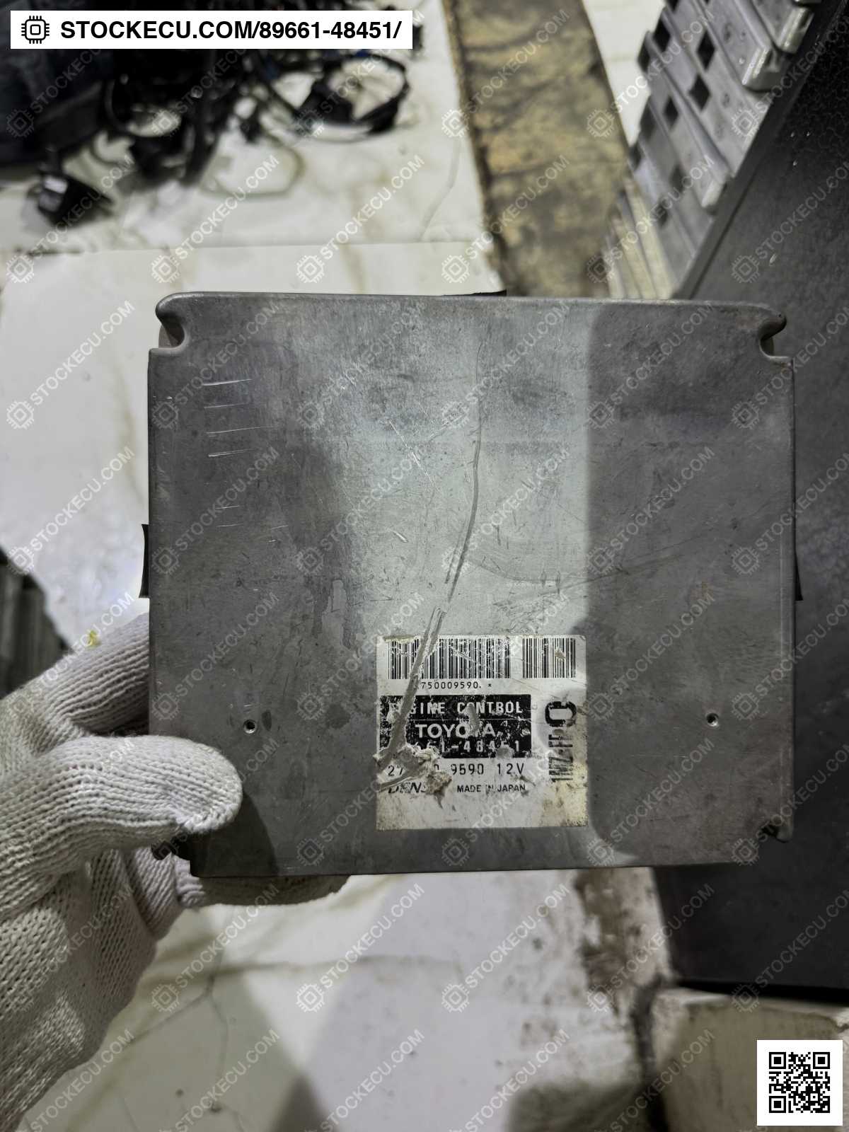 ECU Computer Engine Control 89661-48451 for TOYOTA HARRIER MCU30W 2003